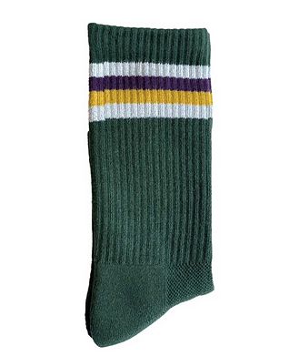Necessary Anywhere Gradient Stripe Cotton-Blend Mid-Calf Socks
