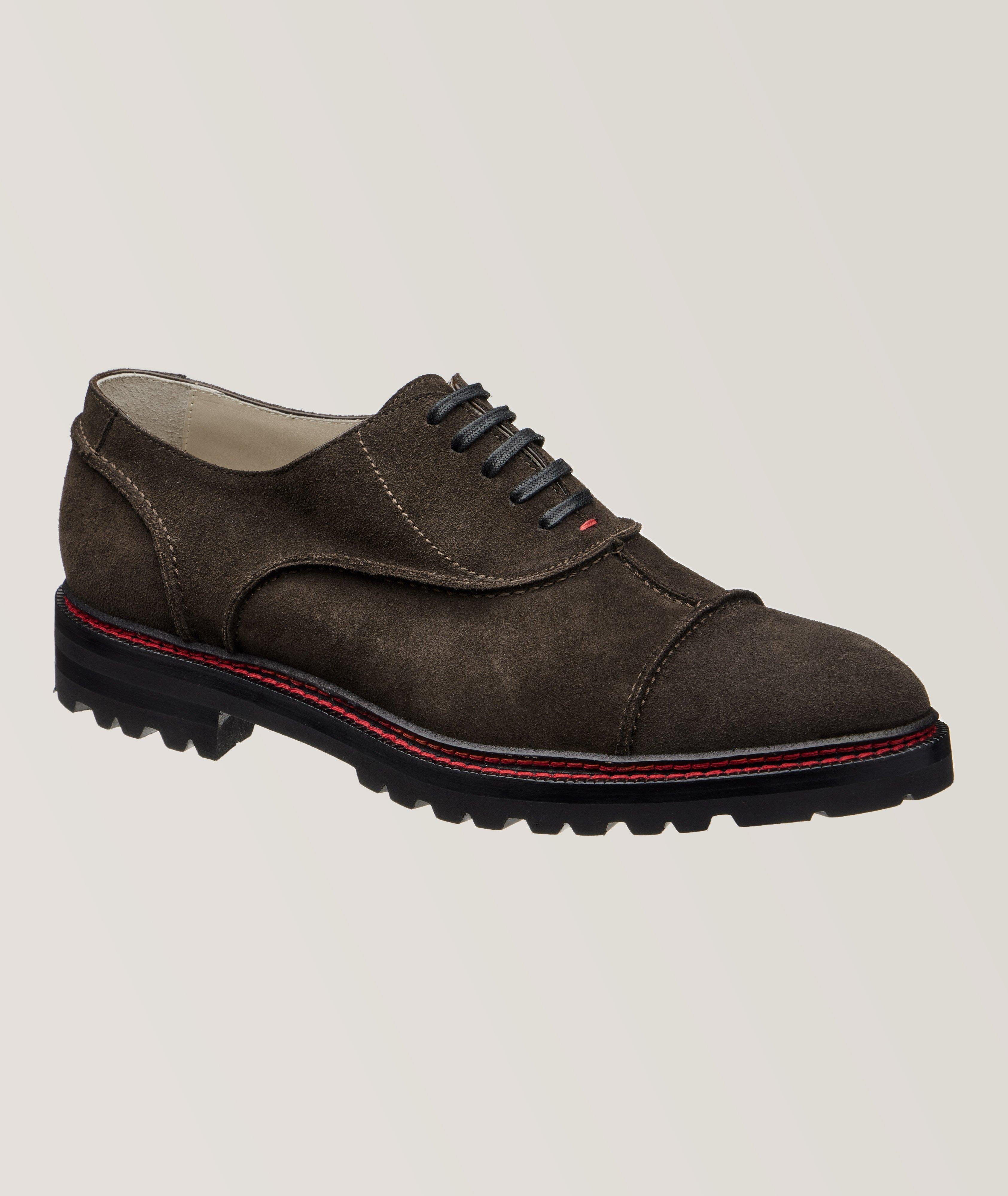 Kiton Suede Lug Derbies