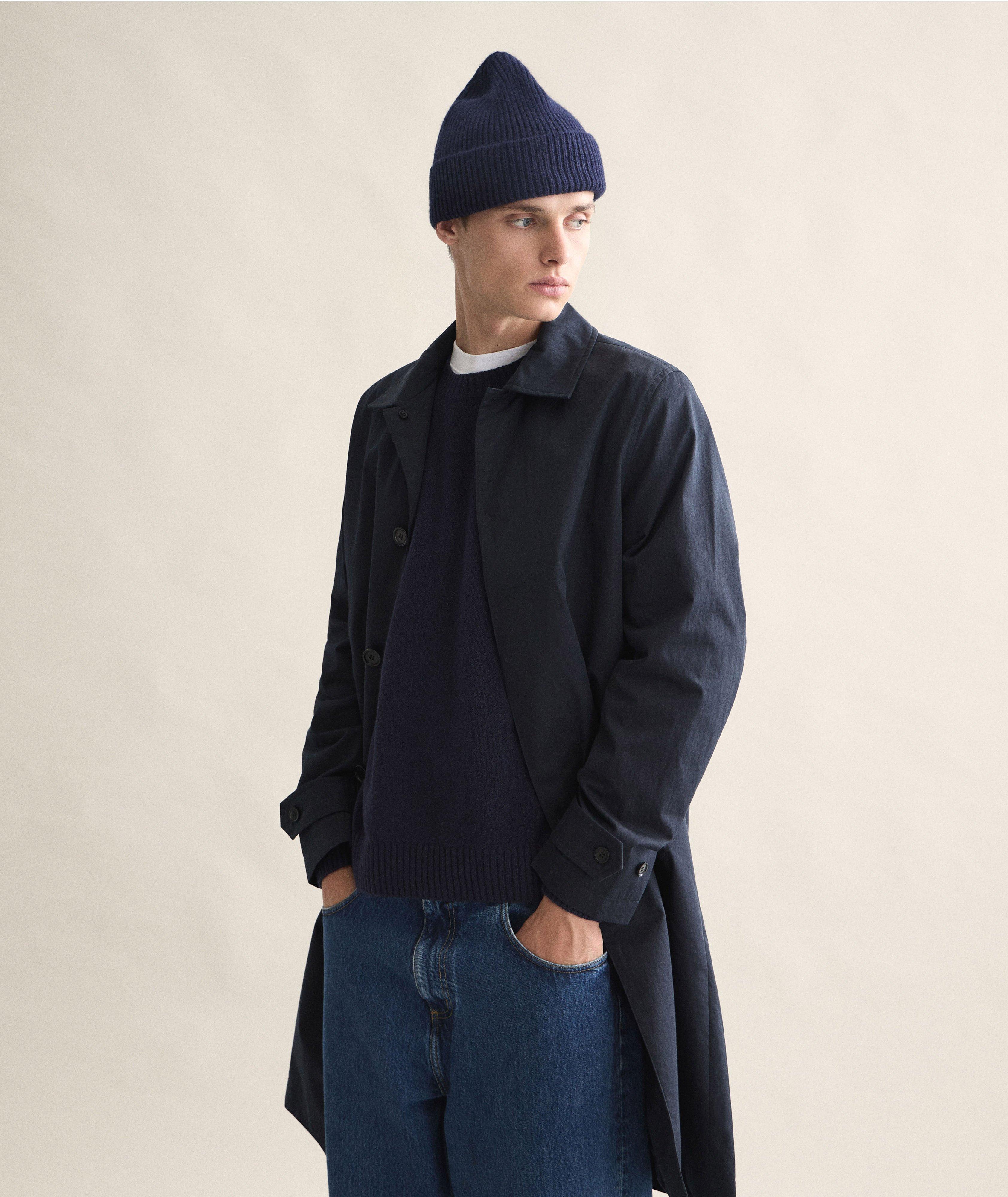 Tuque en laine d’agneau et en angora image 3