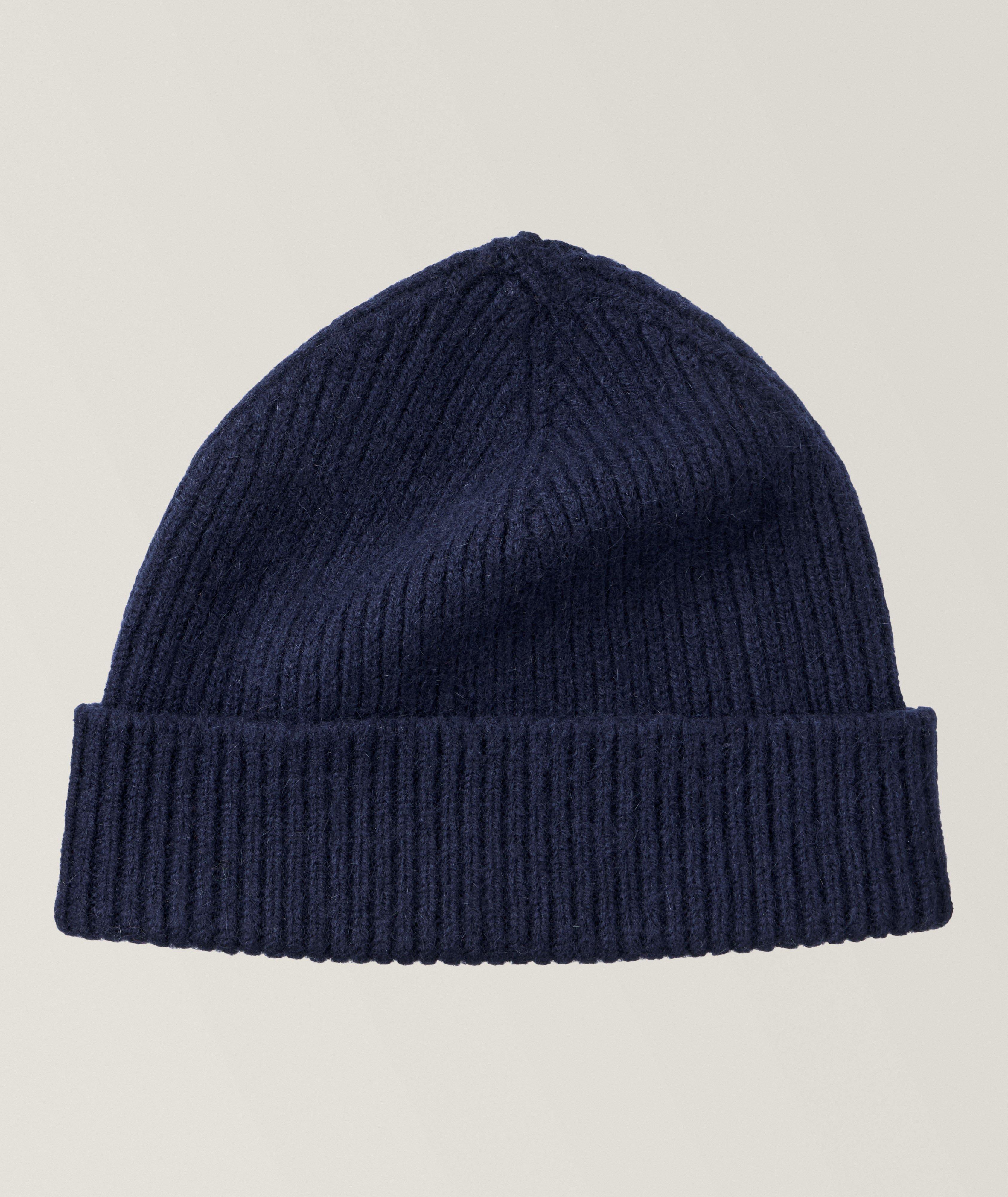 Ribbed Wool-Angora Classic Toque image 0