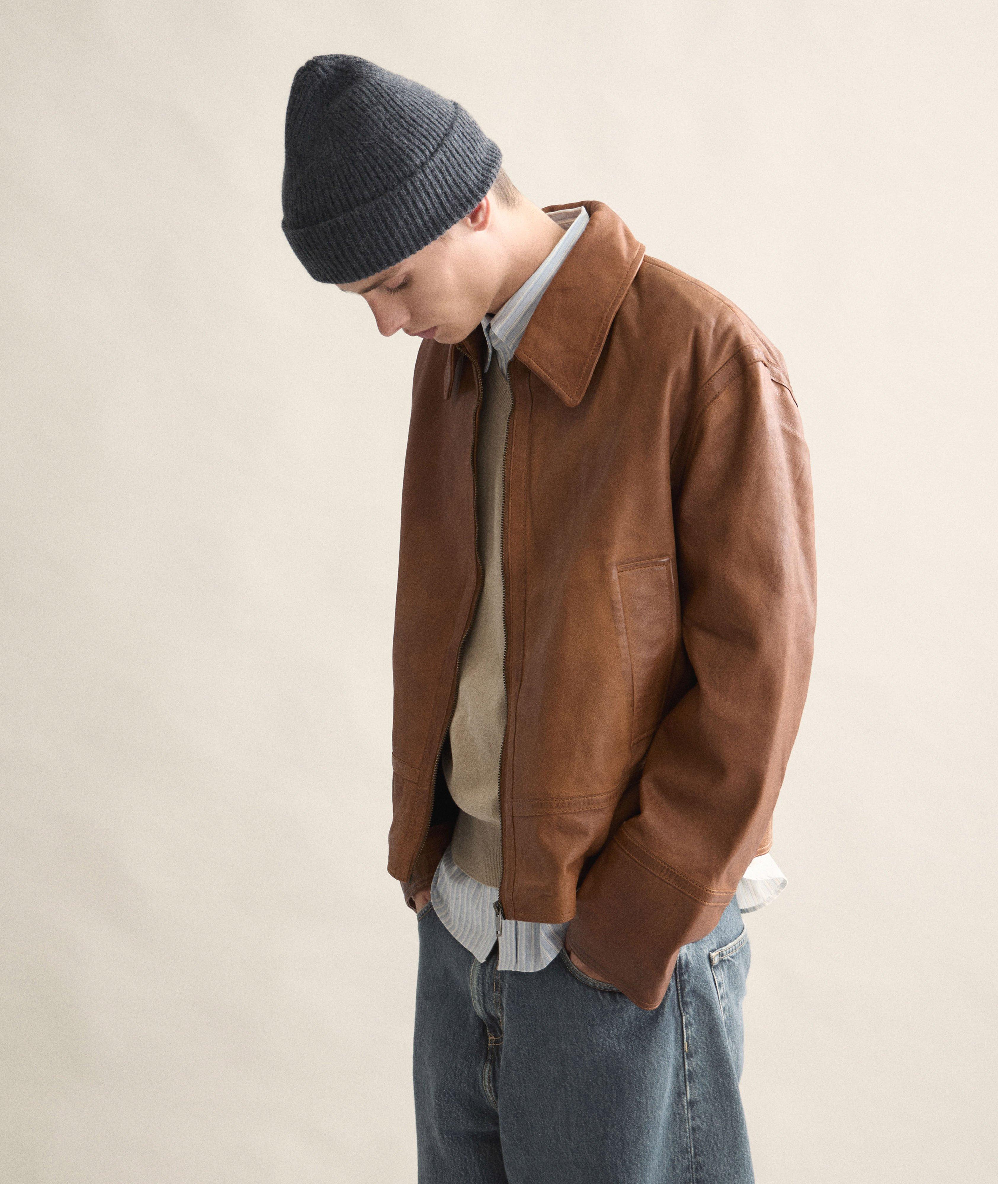 Tuque en laine et en angora image 3