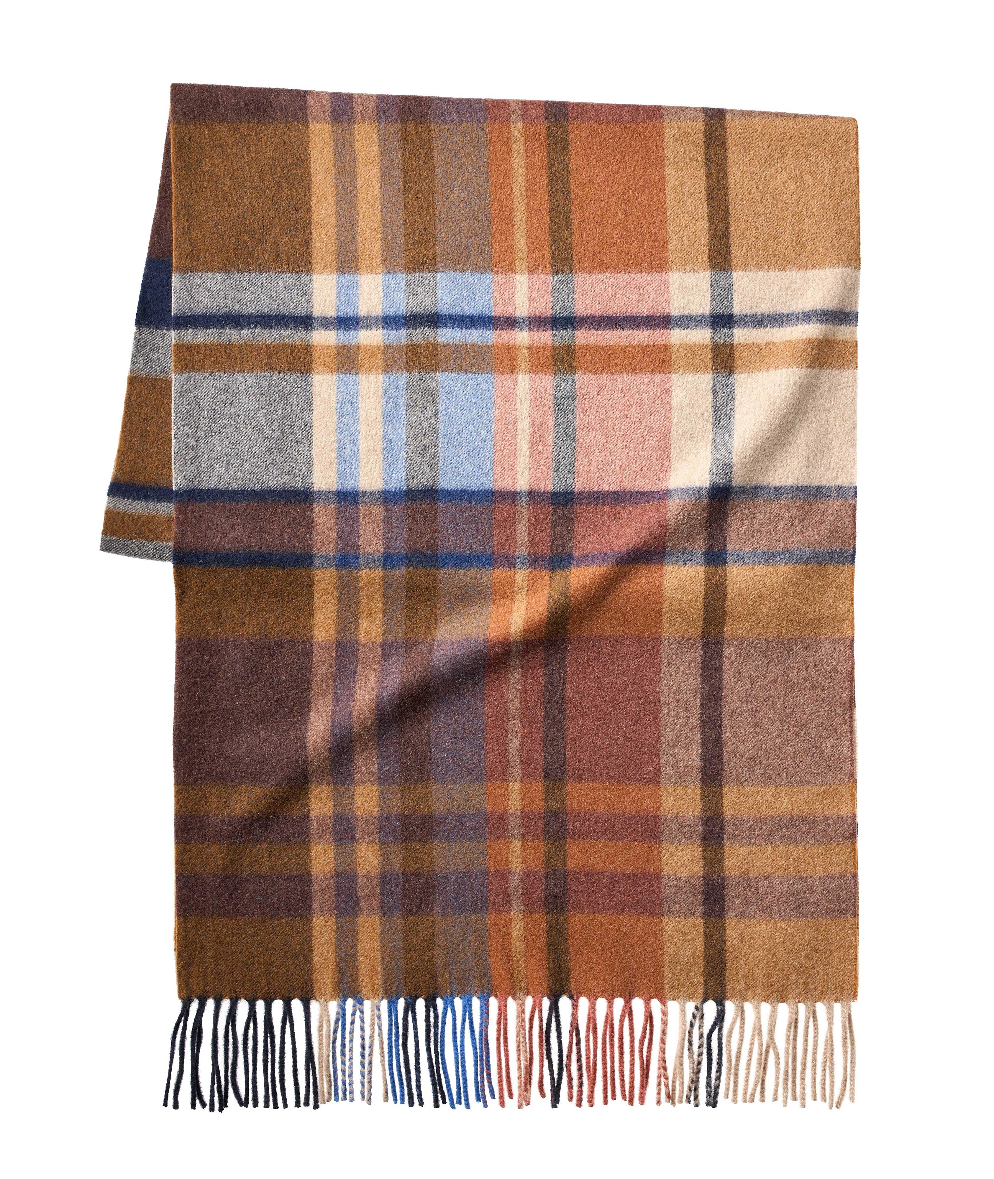 Plaid Cashmere Scarf image 0