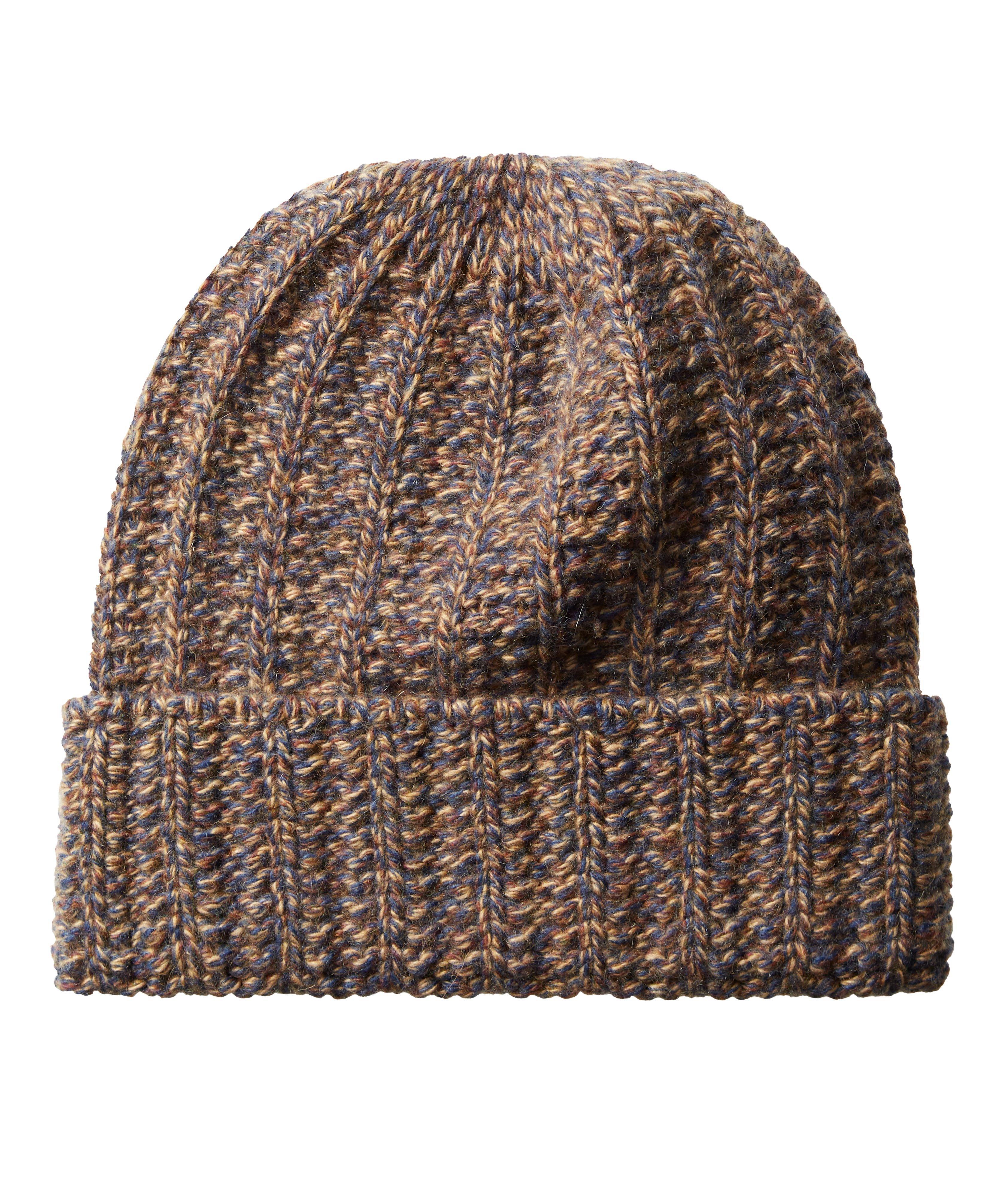 Loro Piana Cashmere Knit Melange Beanie | Hats | Harry Rosen