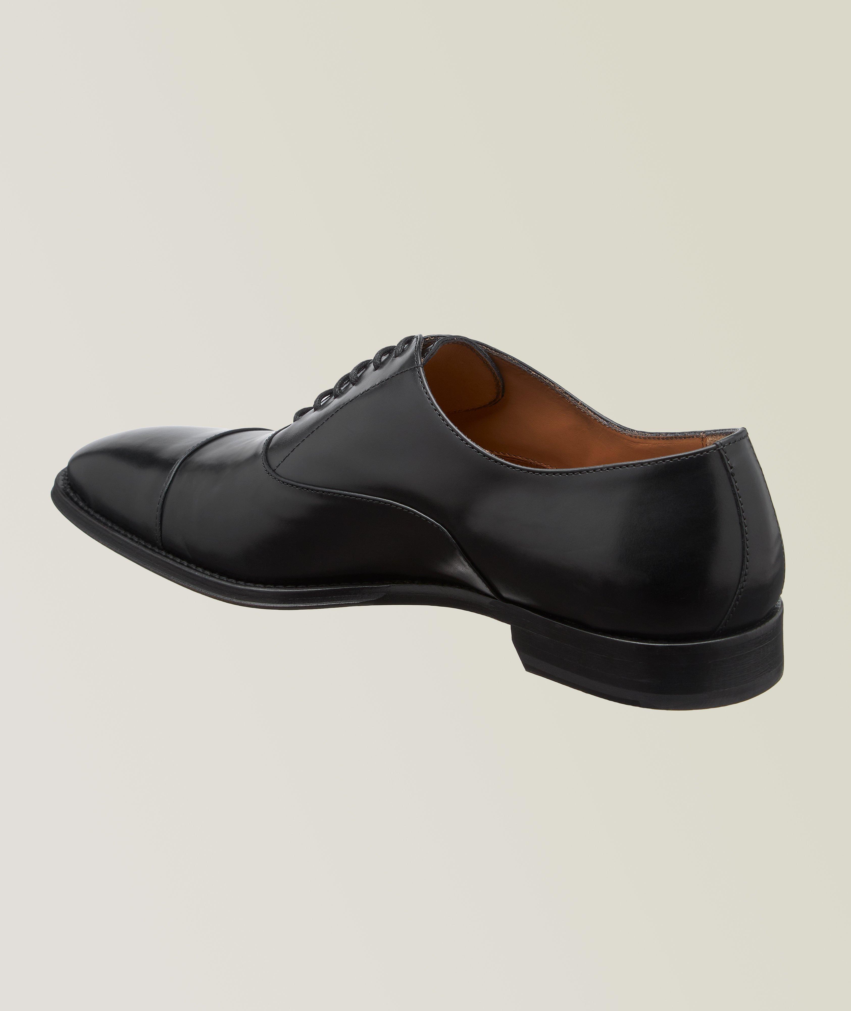 Leather Cap-Toe Oxfords image 1