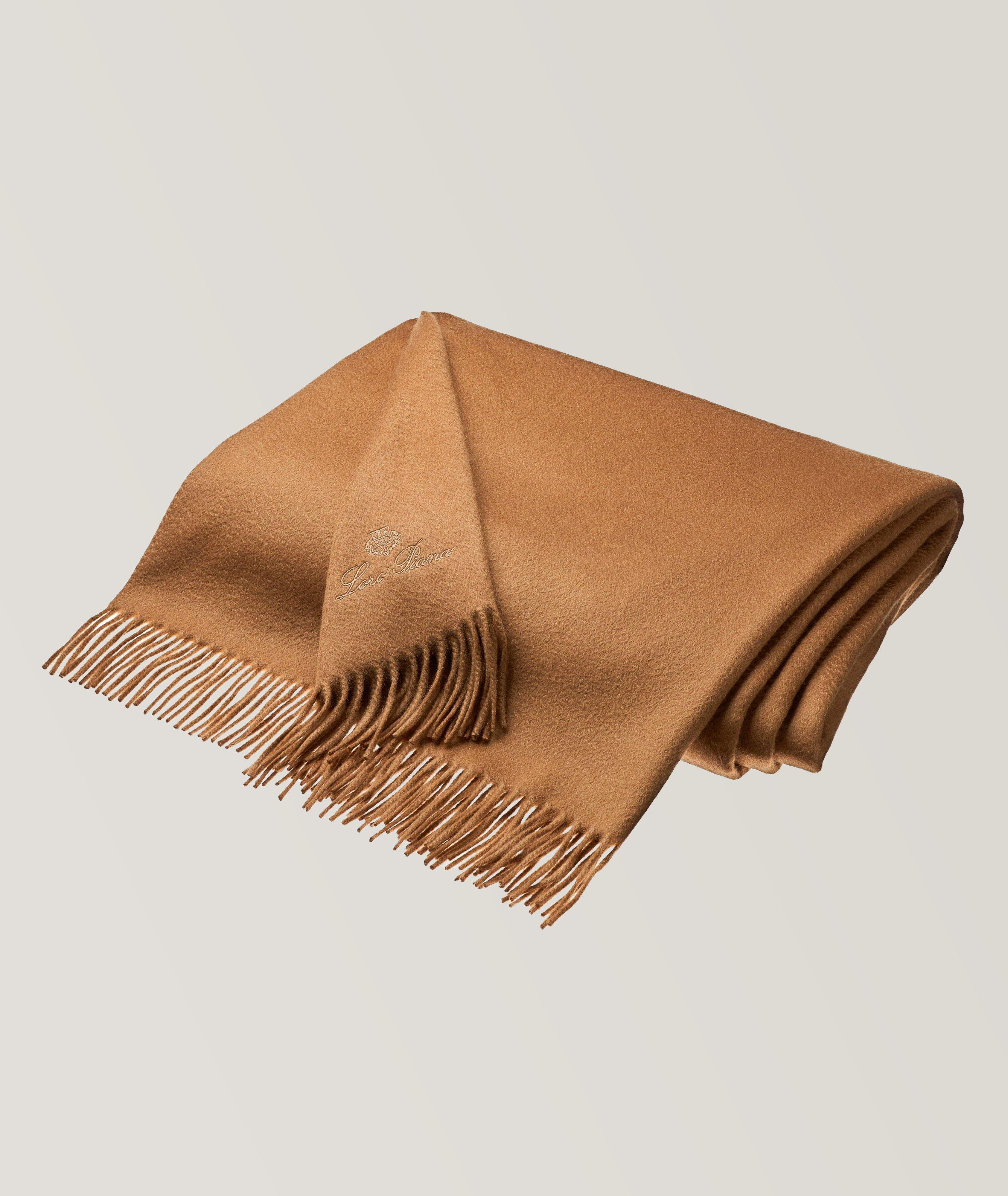 Fringe Cashmere Throw  image 0