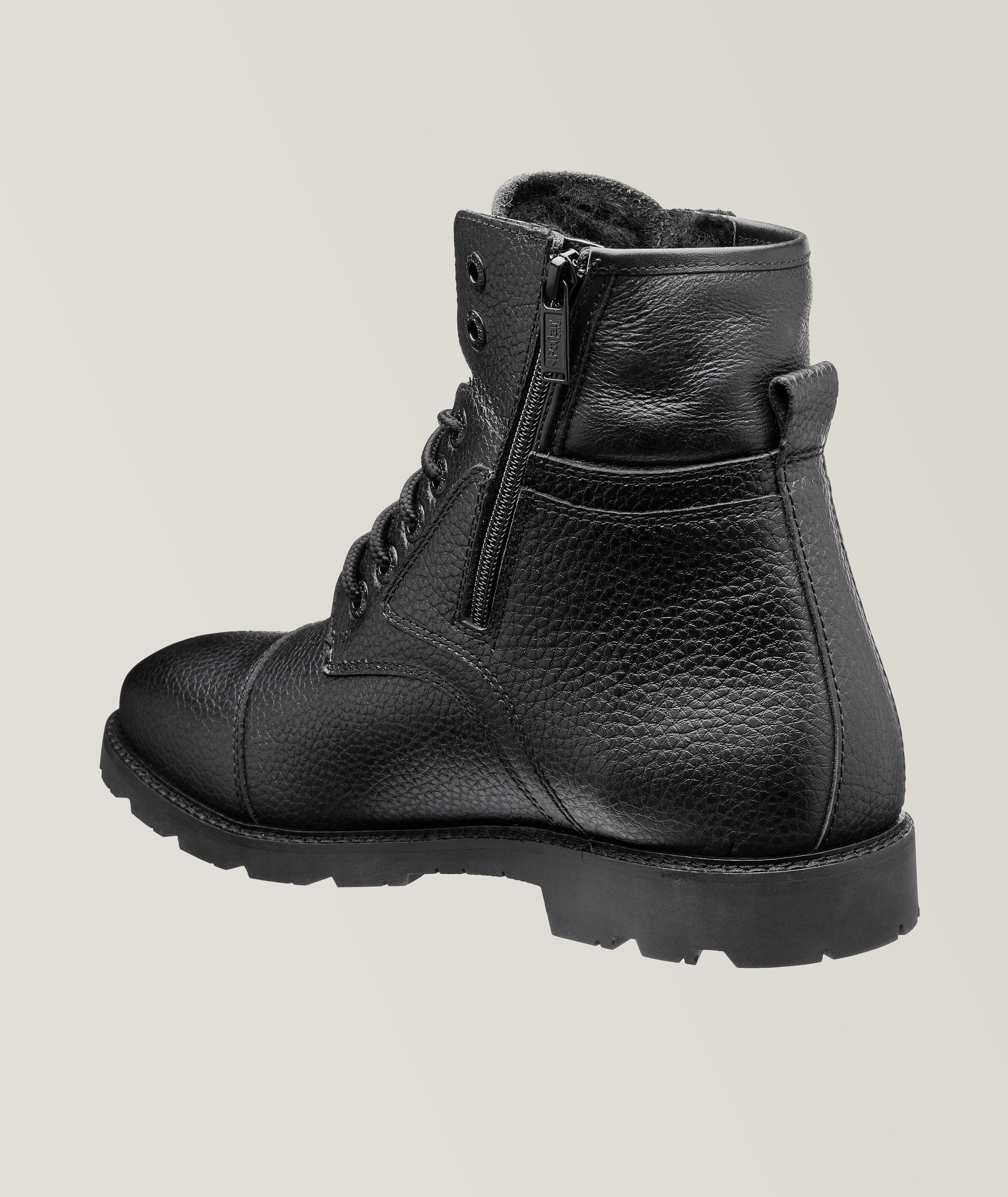 Kevin Waterproof Leather-Shearling Boots image 1