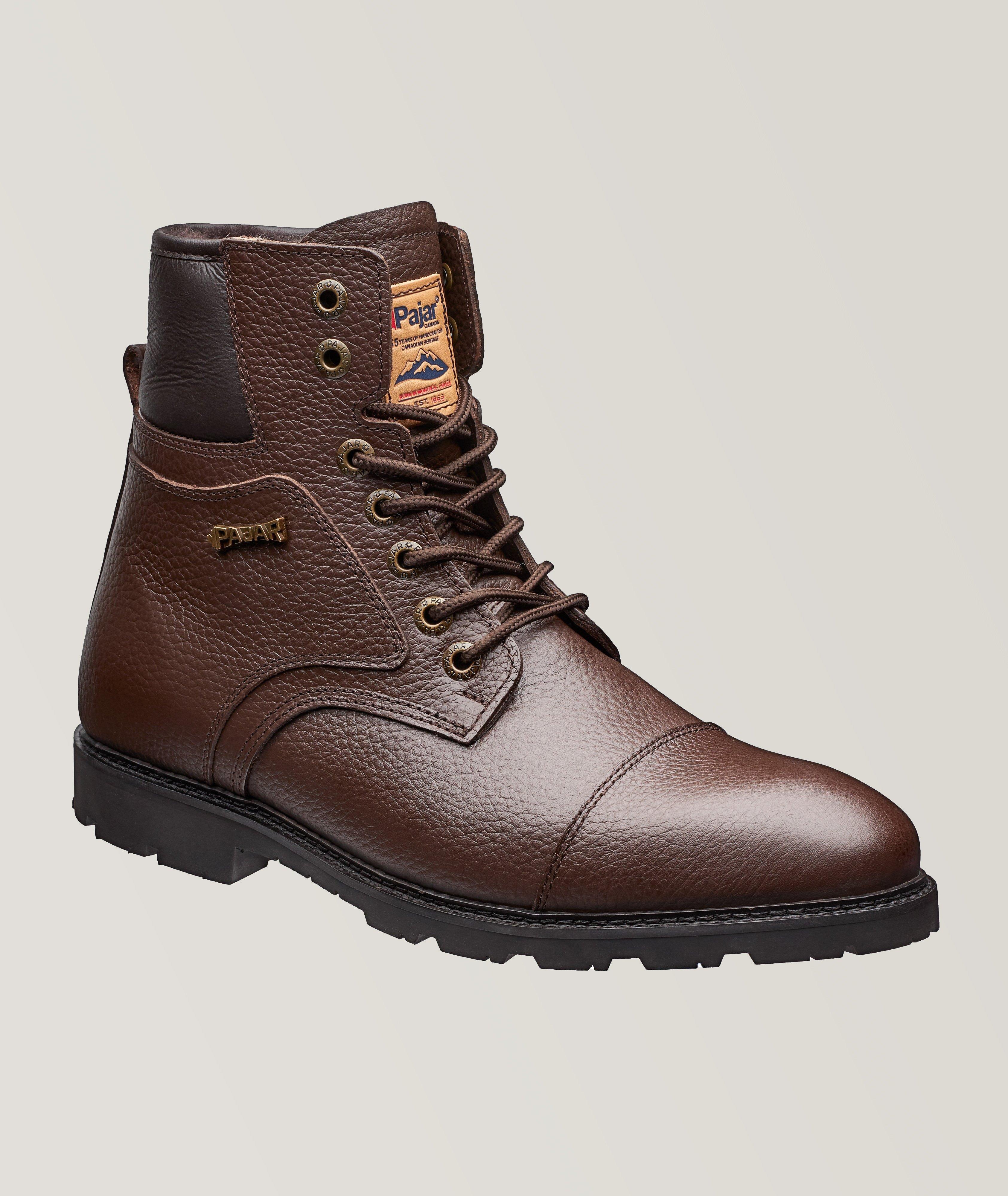 Kevin Waterproof Leather-Shearling Boots image 0