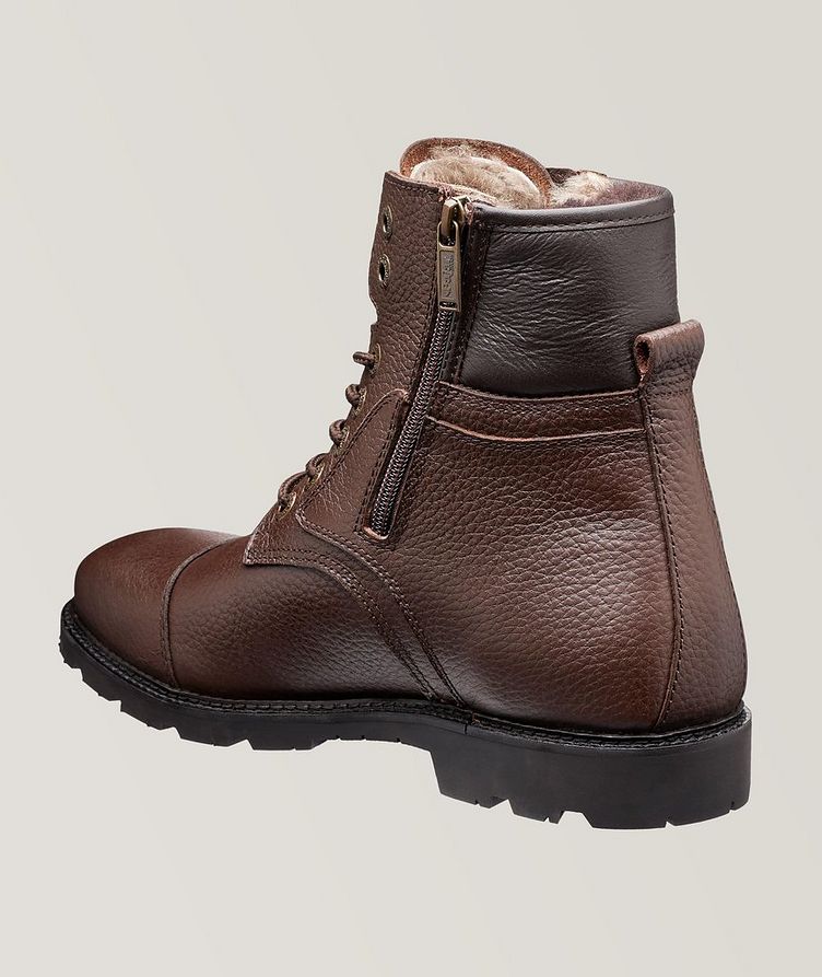 Kevin Waterproof Leather-Shearling Boots image 1