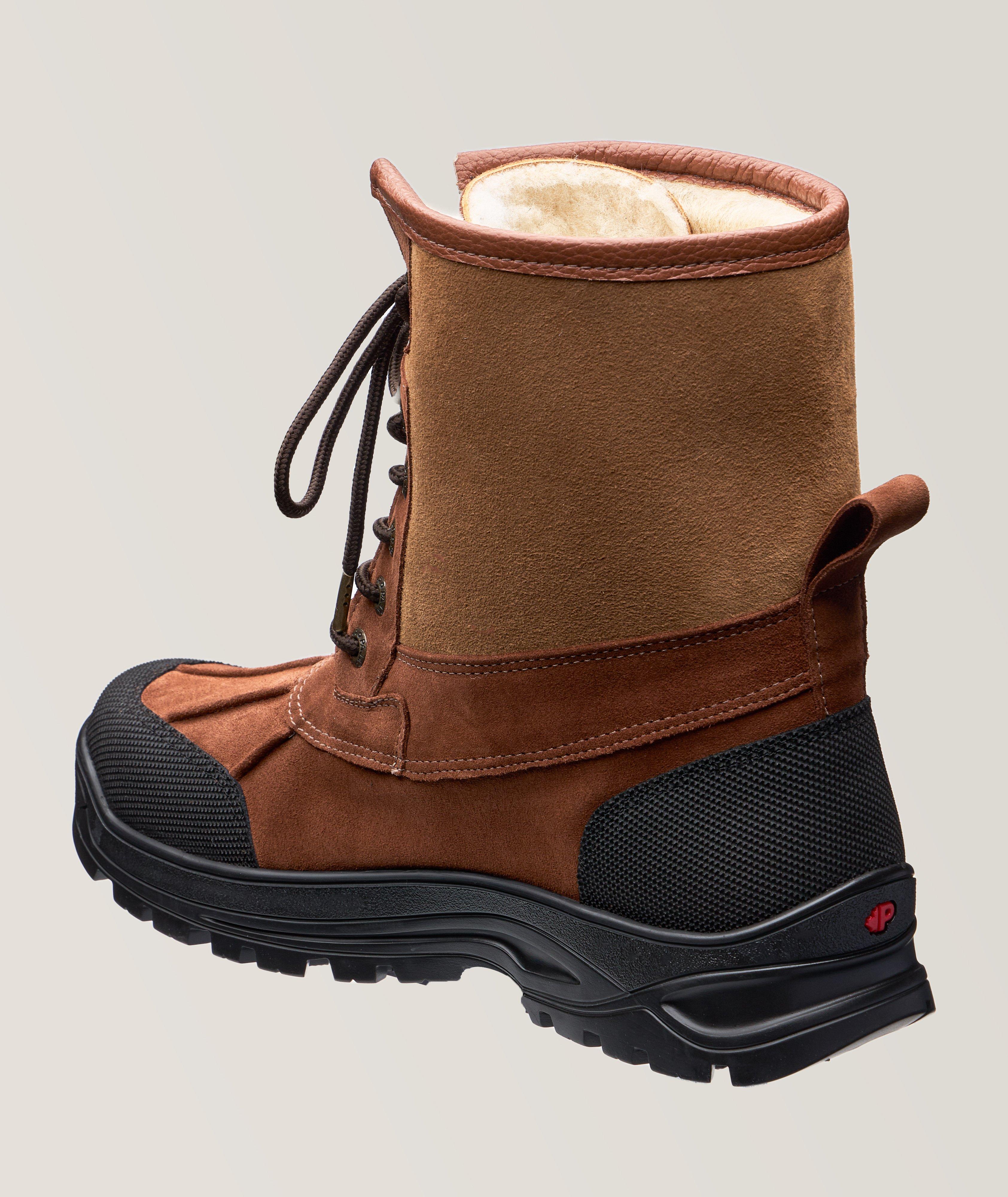 Mumford Waterproof Suede-Shearling Boots image 1