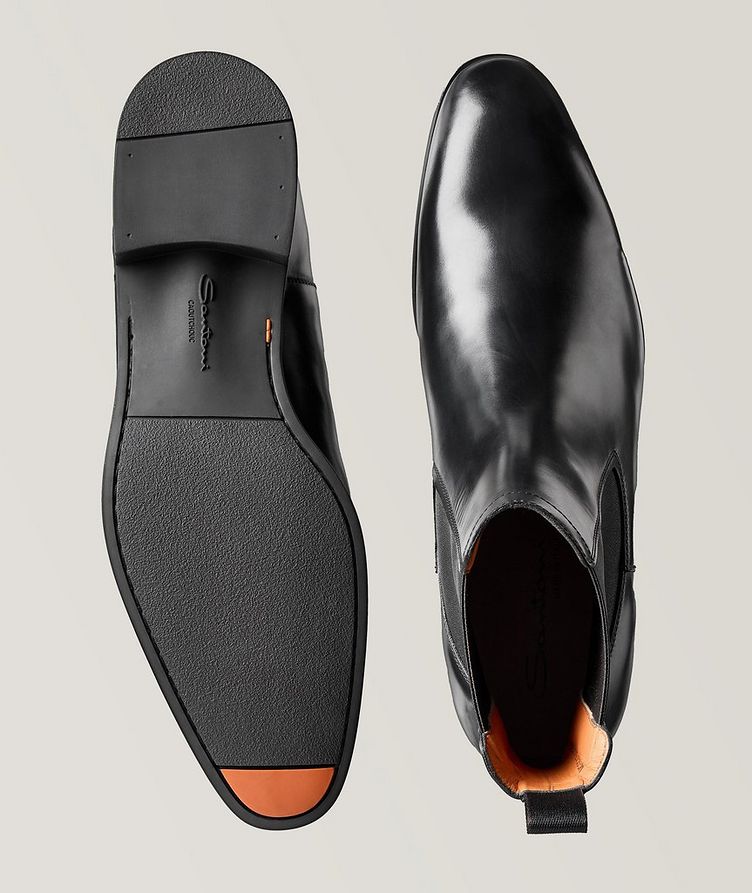 Polished Leather Chelsea Boots image 2