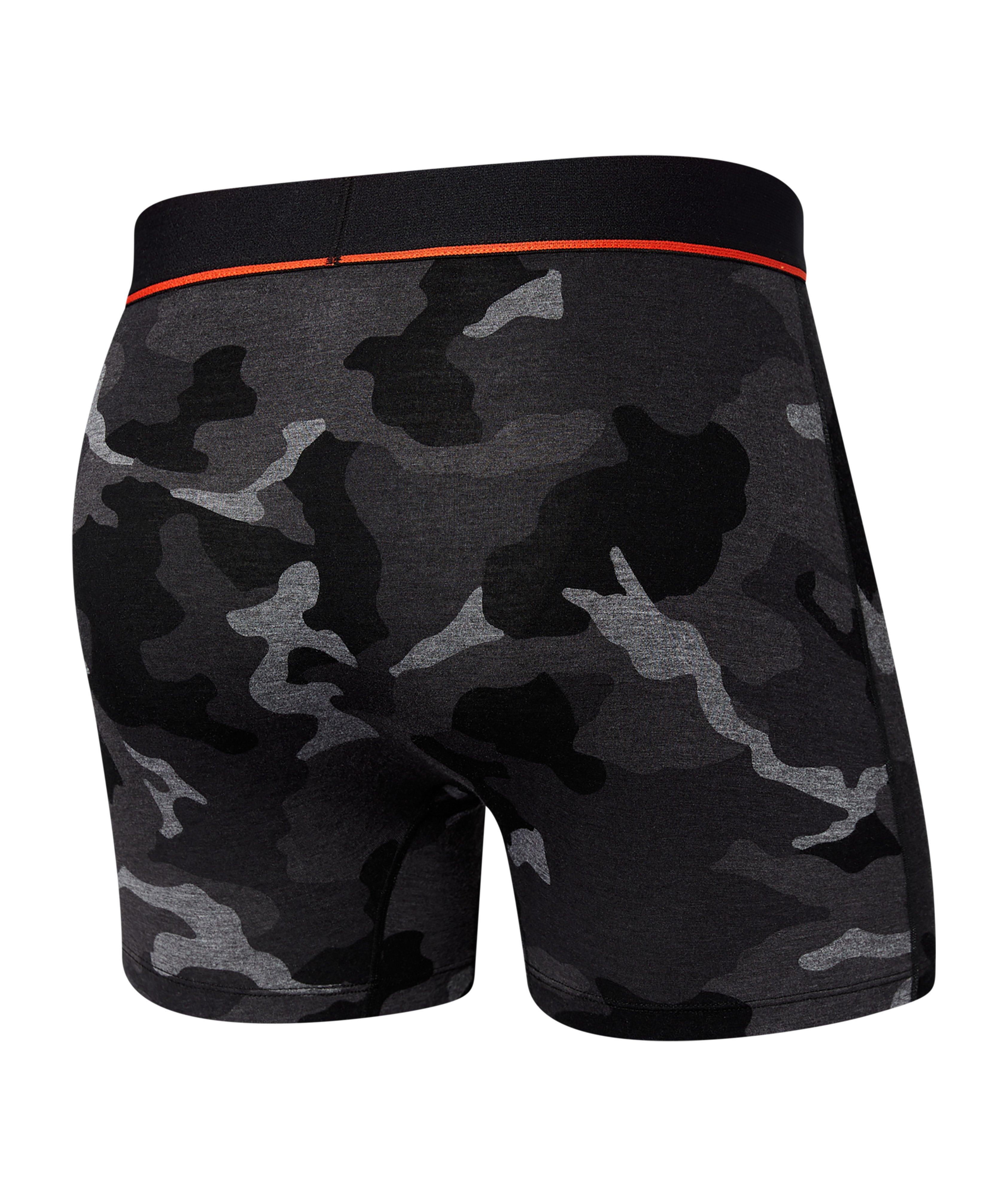 Saxx Ultra Soft Boxer Brief Fly - Pickleball Black