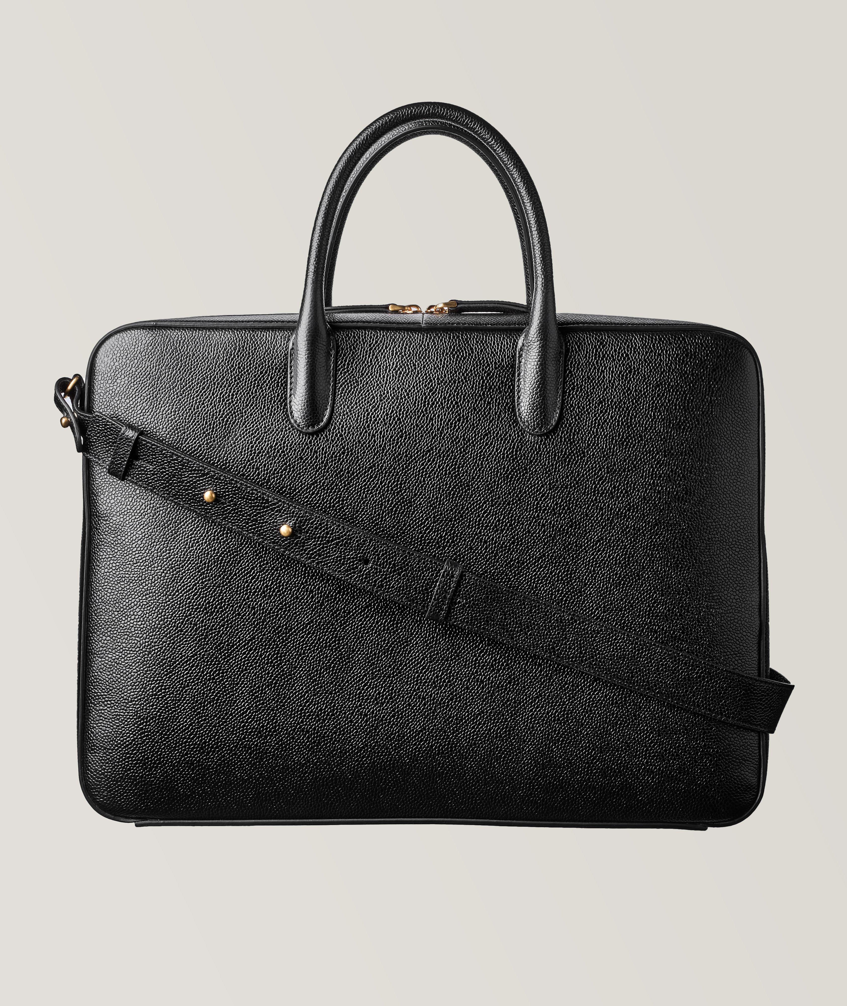 Pebble Grain Leather Briefcase image 1