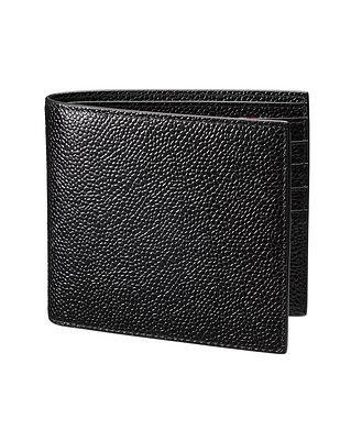 Thom Browne Pebbled Grain Leather Bifold Wallet