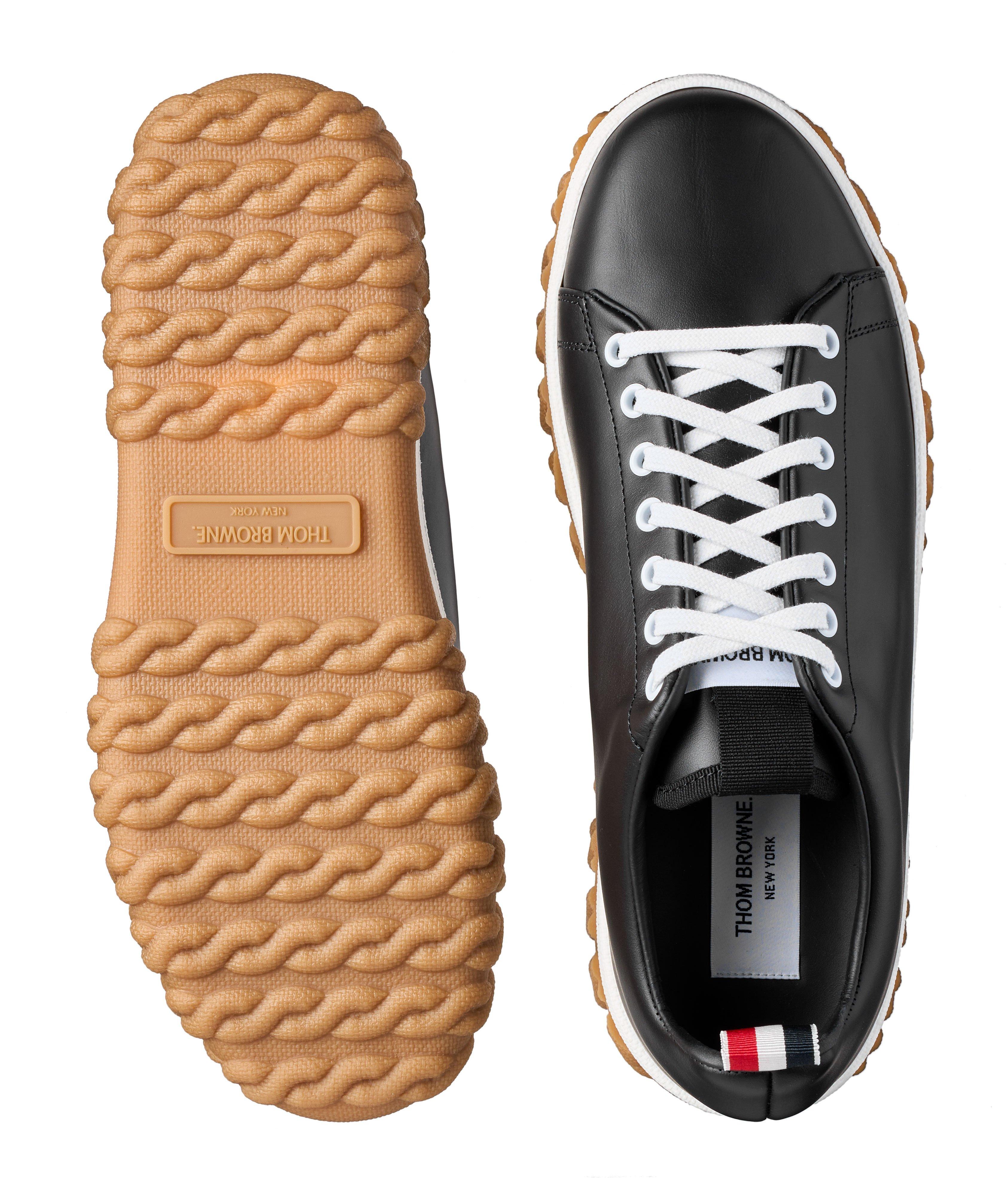 Cable Knit Sole Court Sneaker image 2