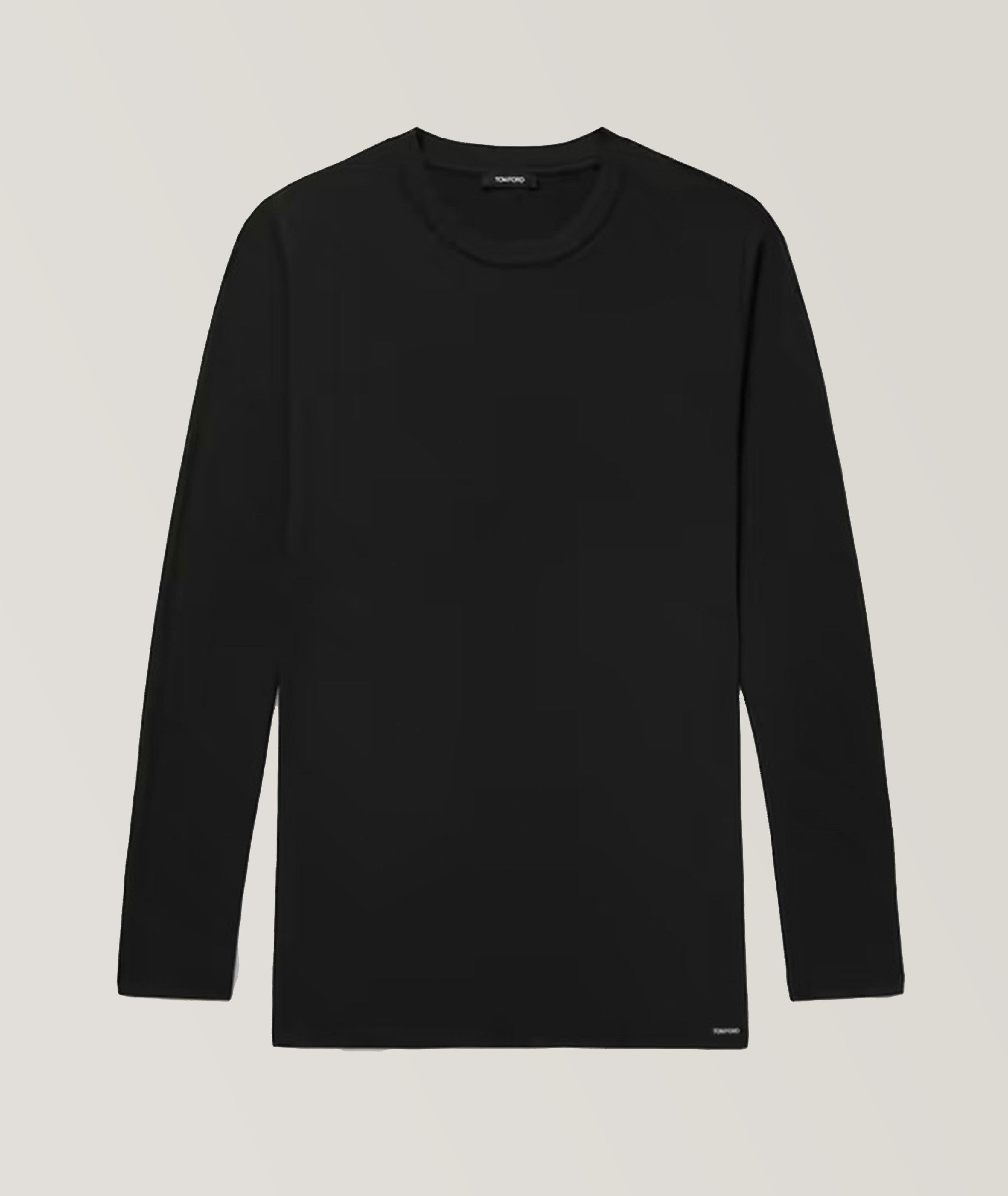 TOM FORD Jersey Crewneck Long Sleeve T-Shirt, Underwear