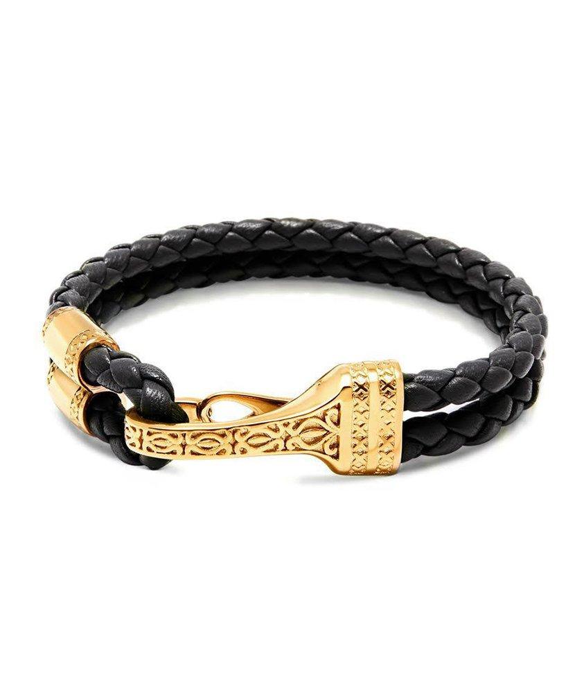 Bali Clasp Lock Leather Bracelet image 0