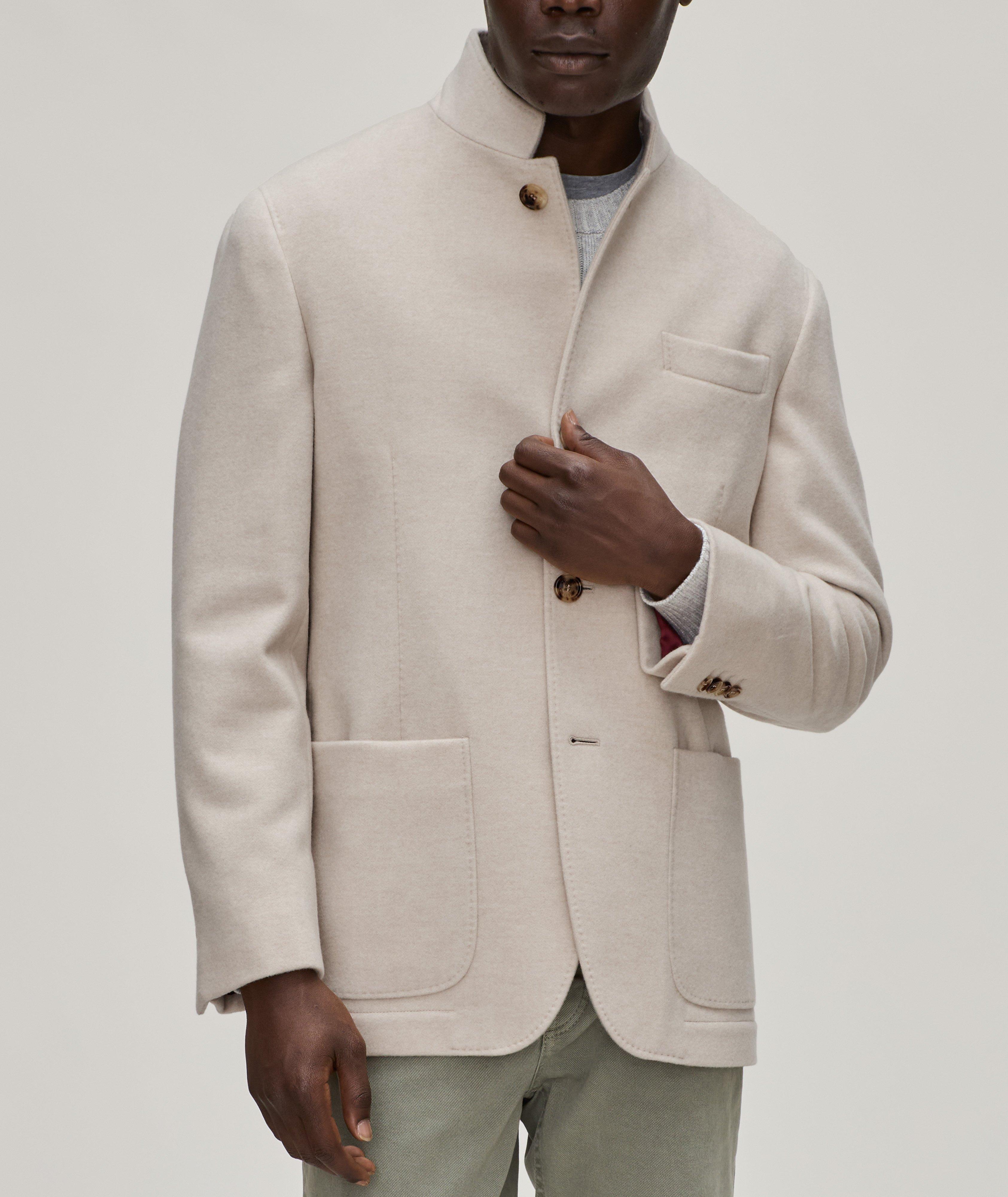 Unstructured Cashmere Jacket image 5