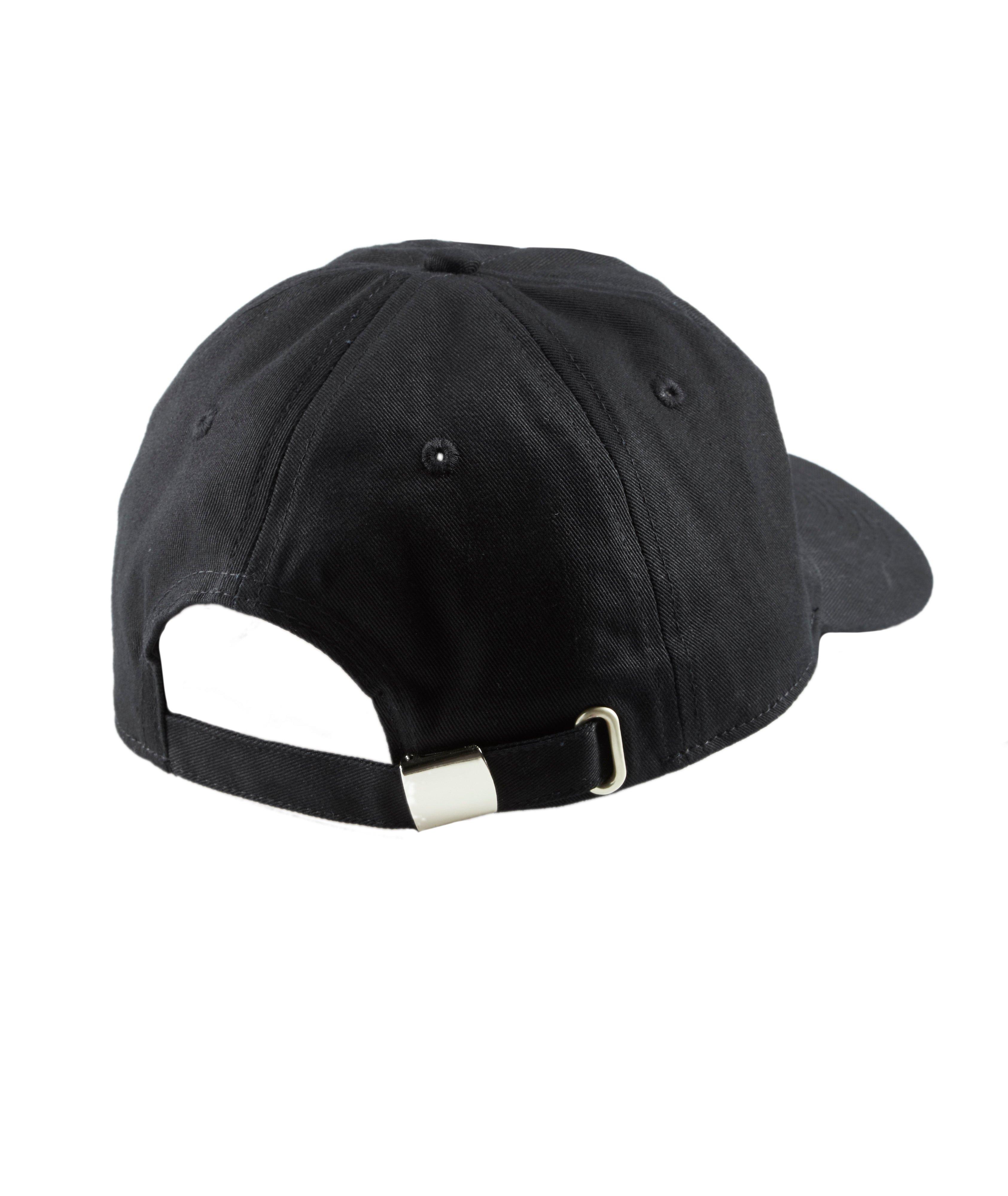 Logo Emblem Cotton Baseball Cap image 1