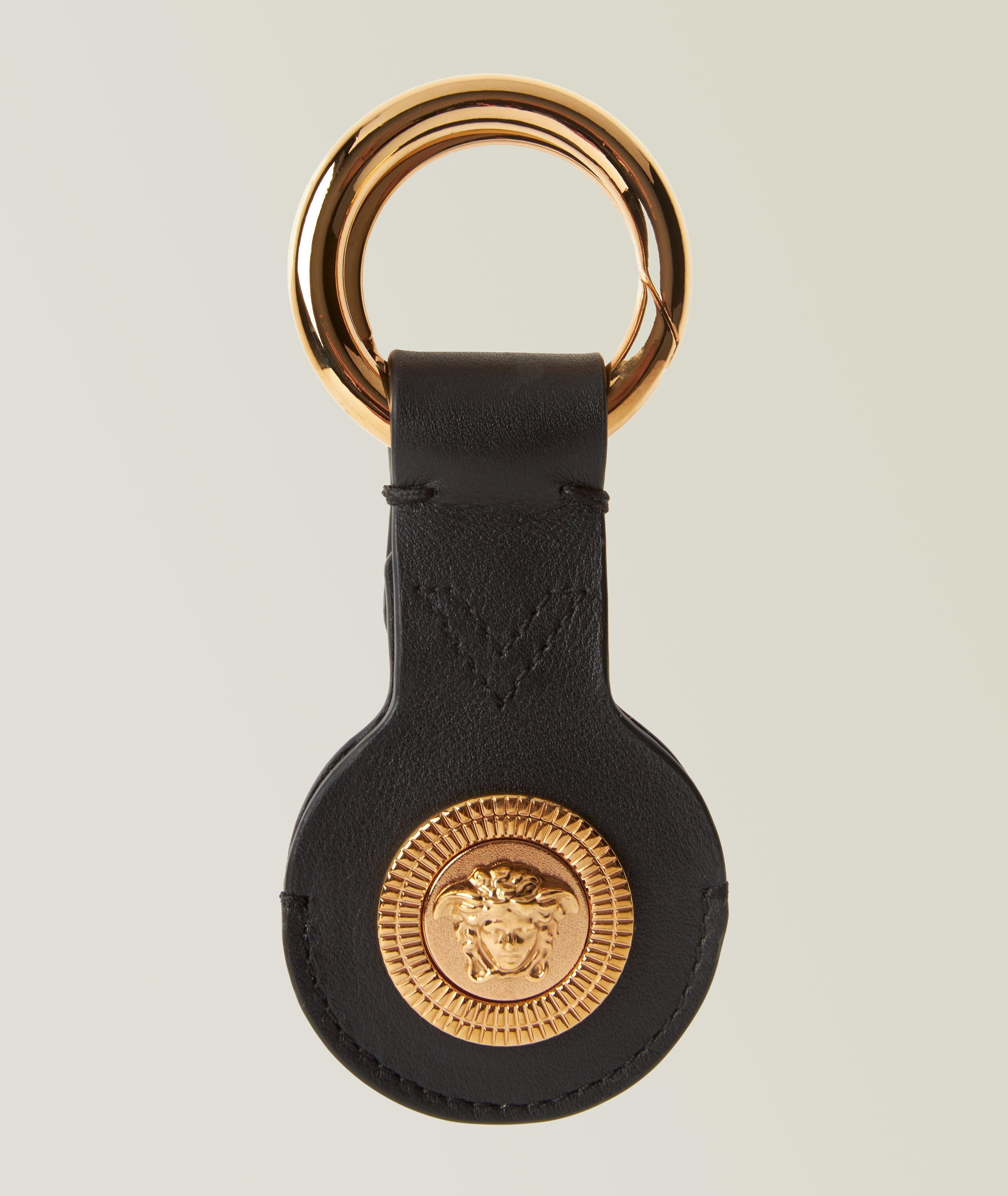 Porte-clés en cuir avec logo de Méduse image 0
