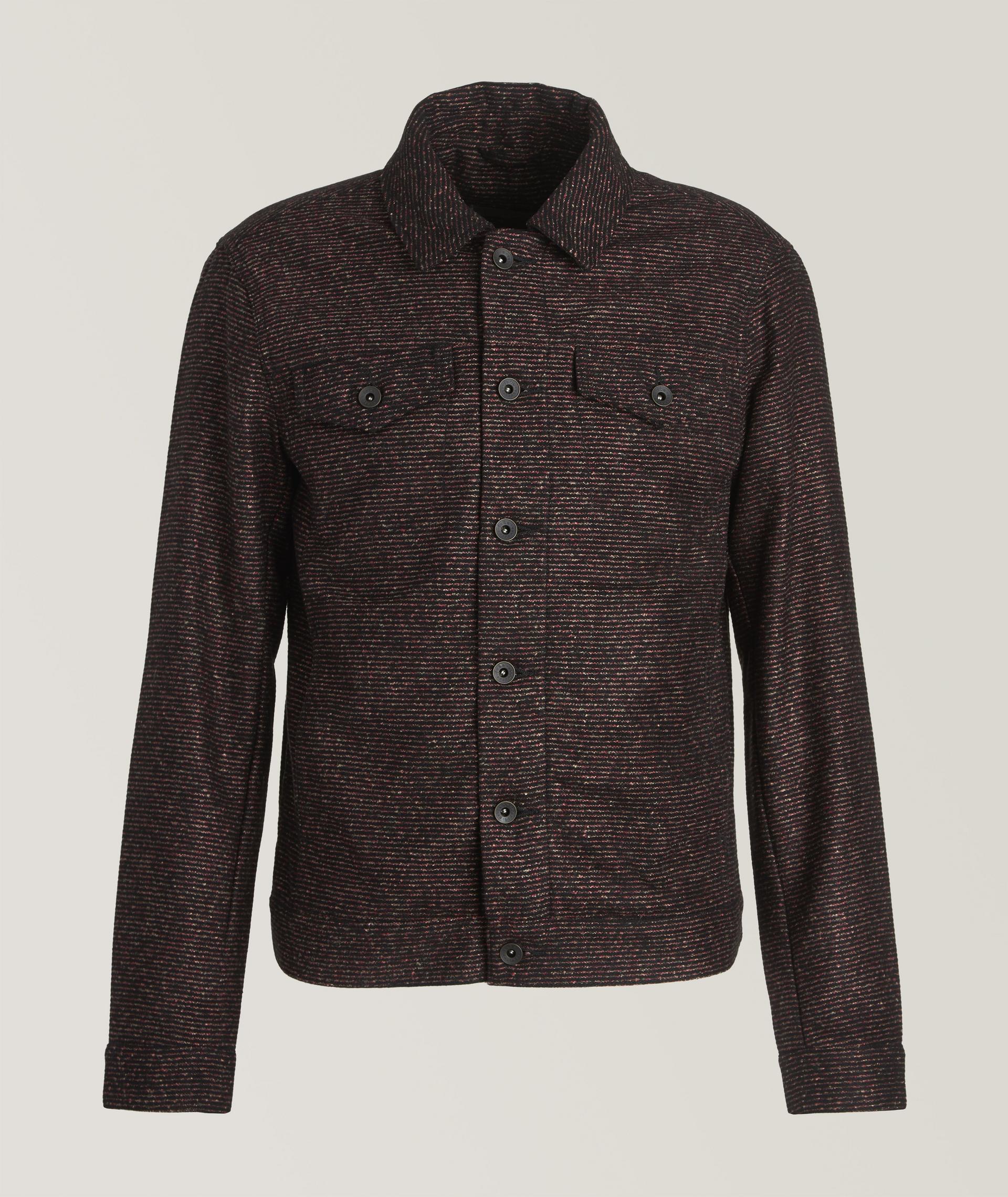 Wool-Blend Evans Trucker Jacket image 0