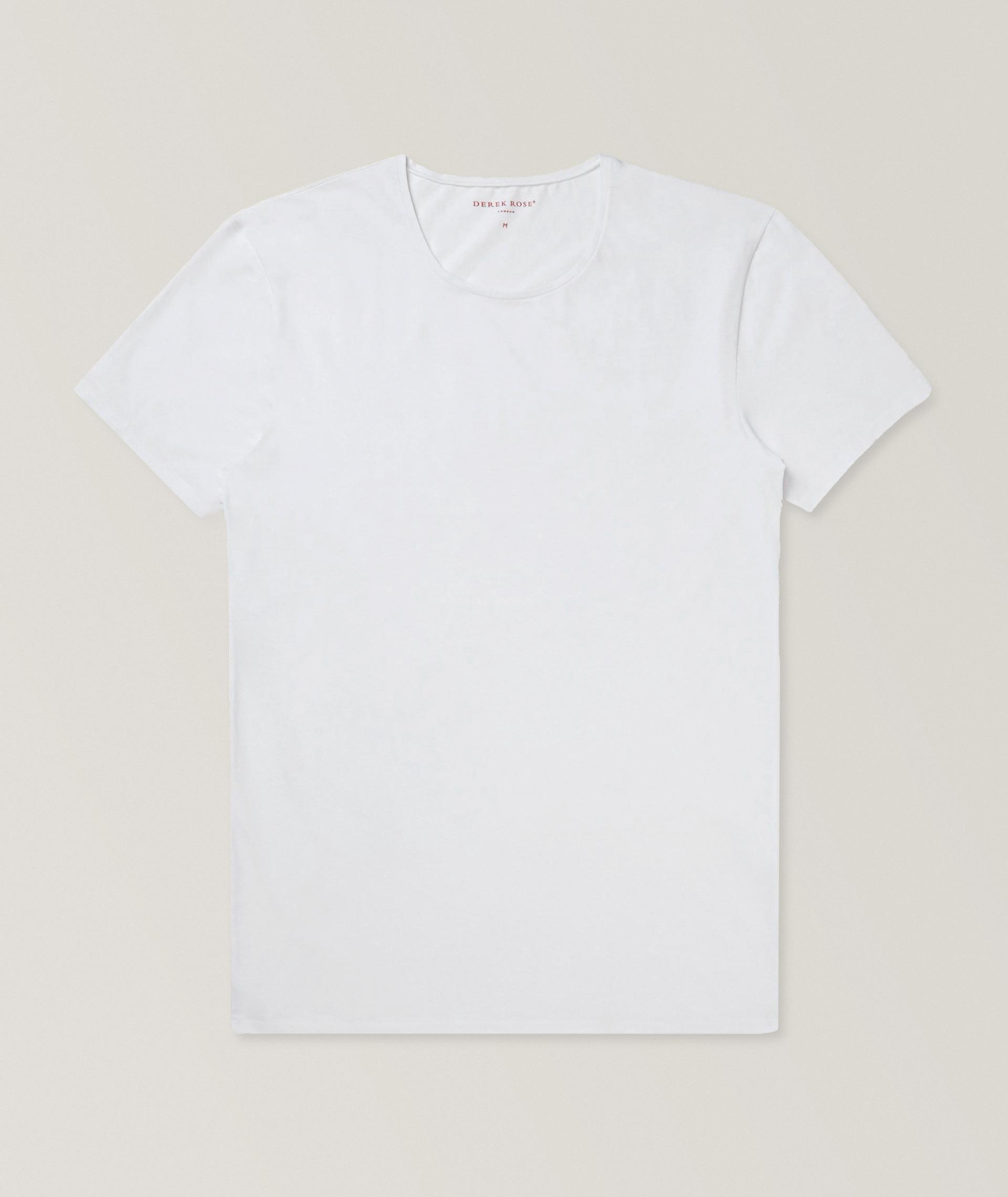 T-shirt en coton extensible image 0