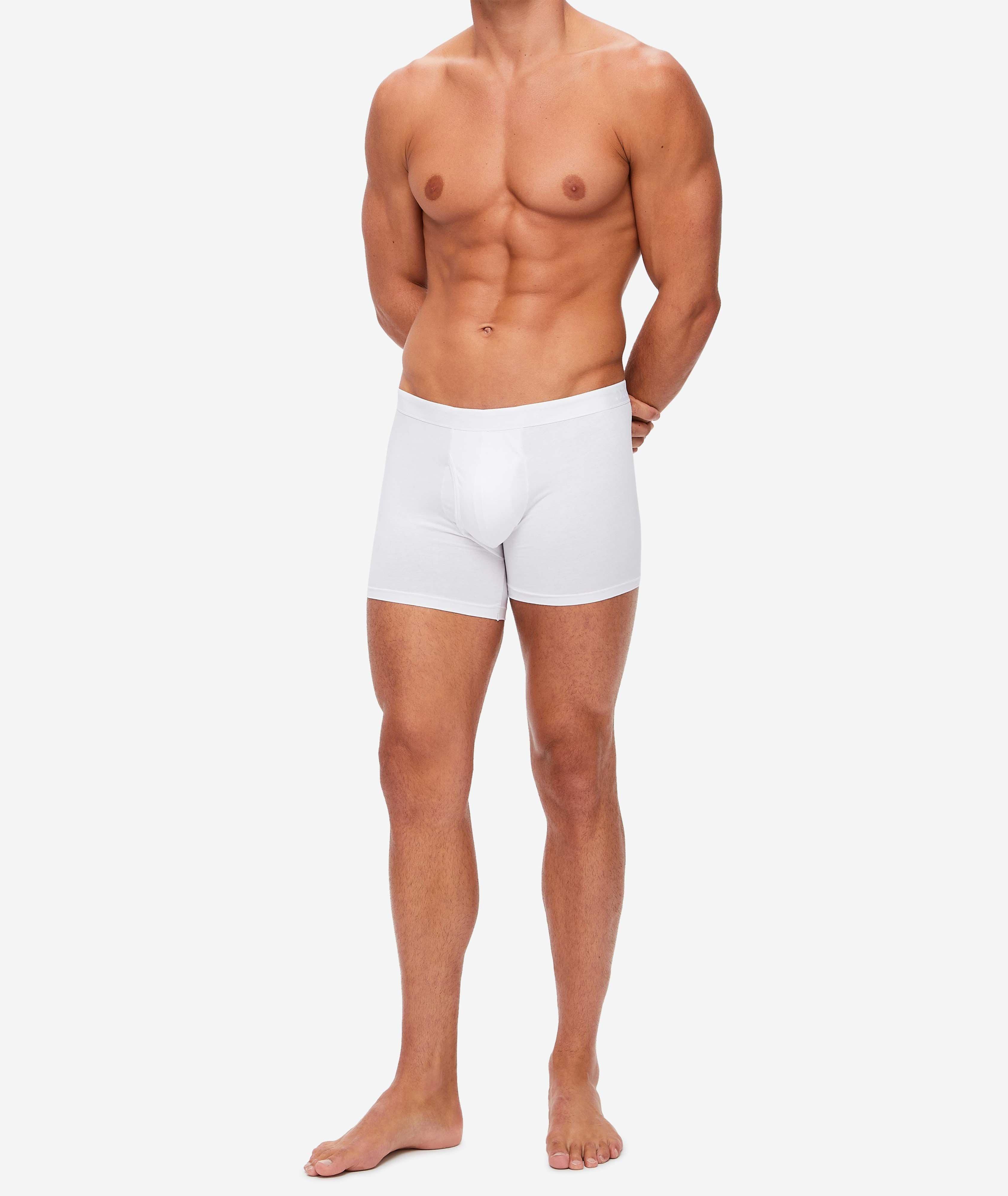 Stretch cotton boxers