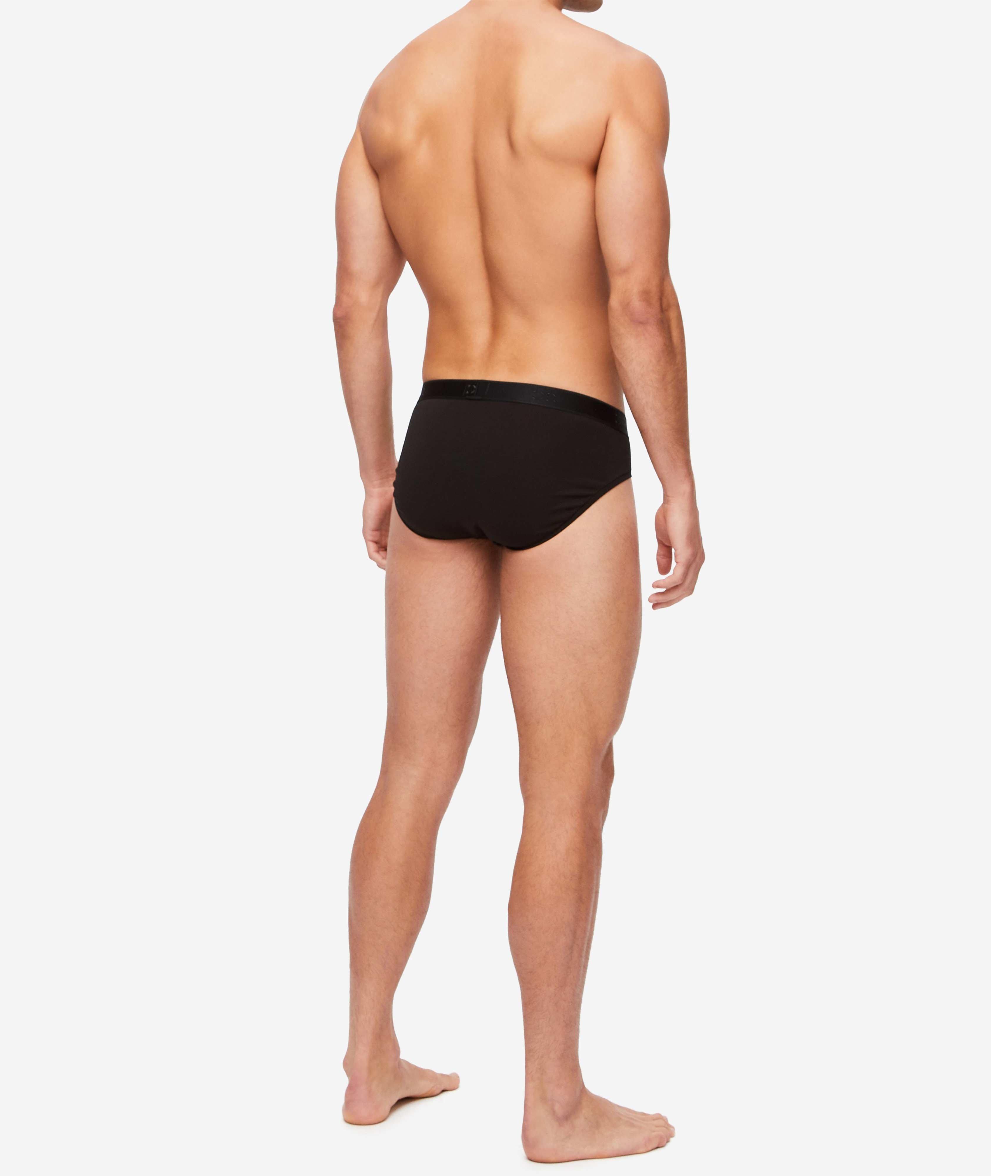 Greca Border Stretch-Cotton Briefs