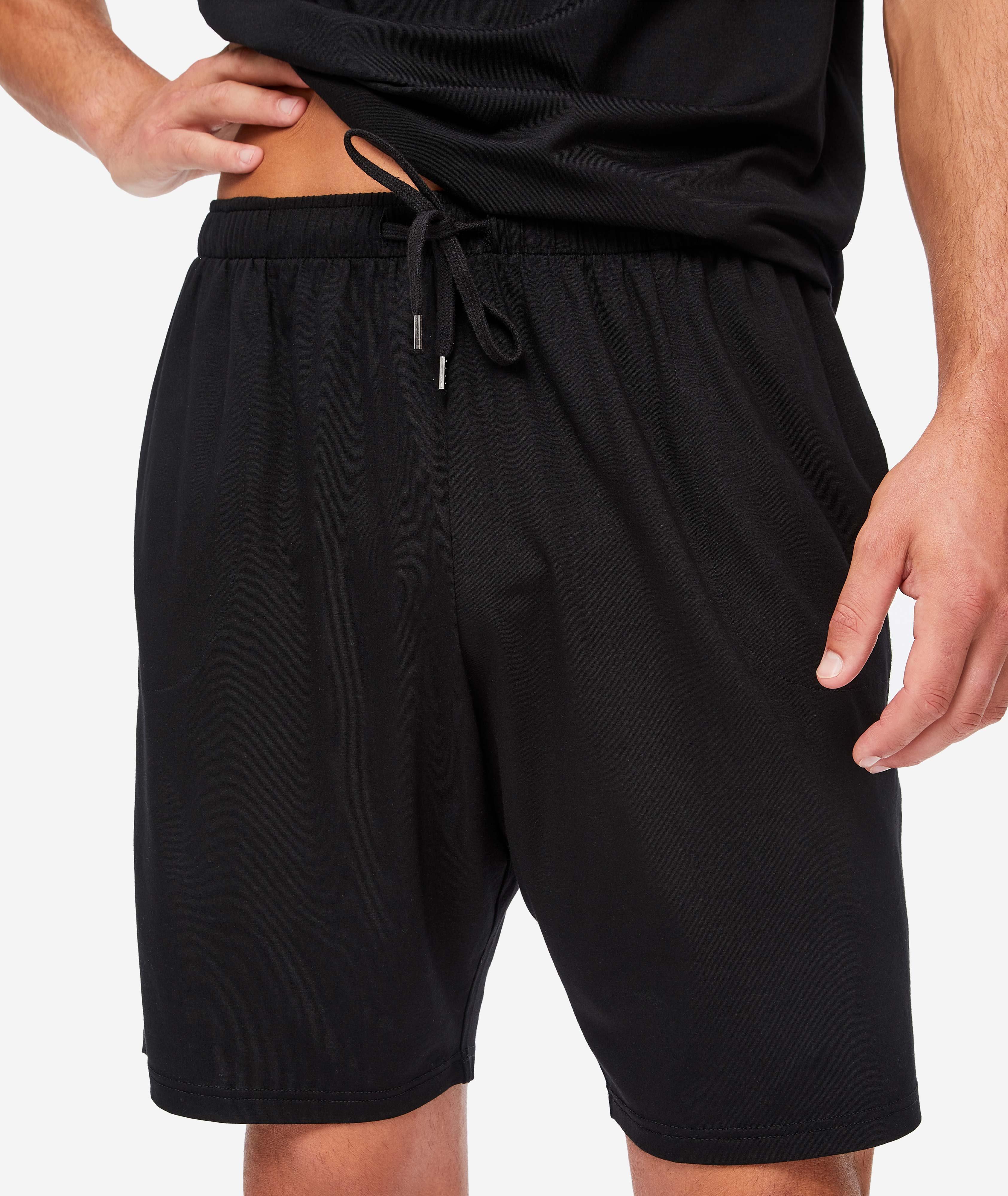 Mens Jersey Shorts Basel Modal Black