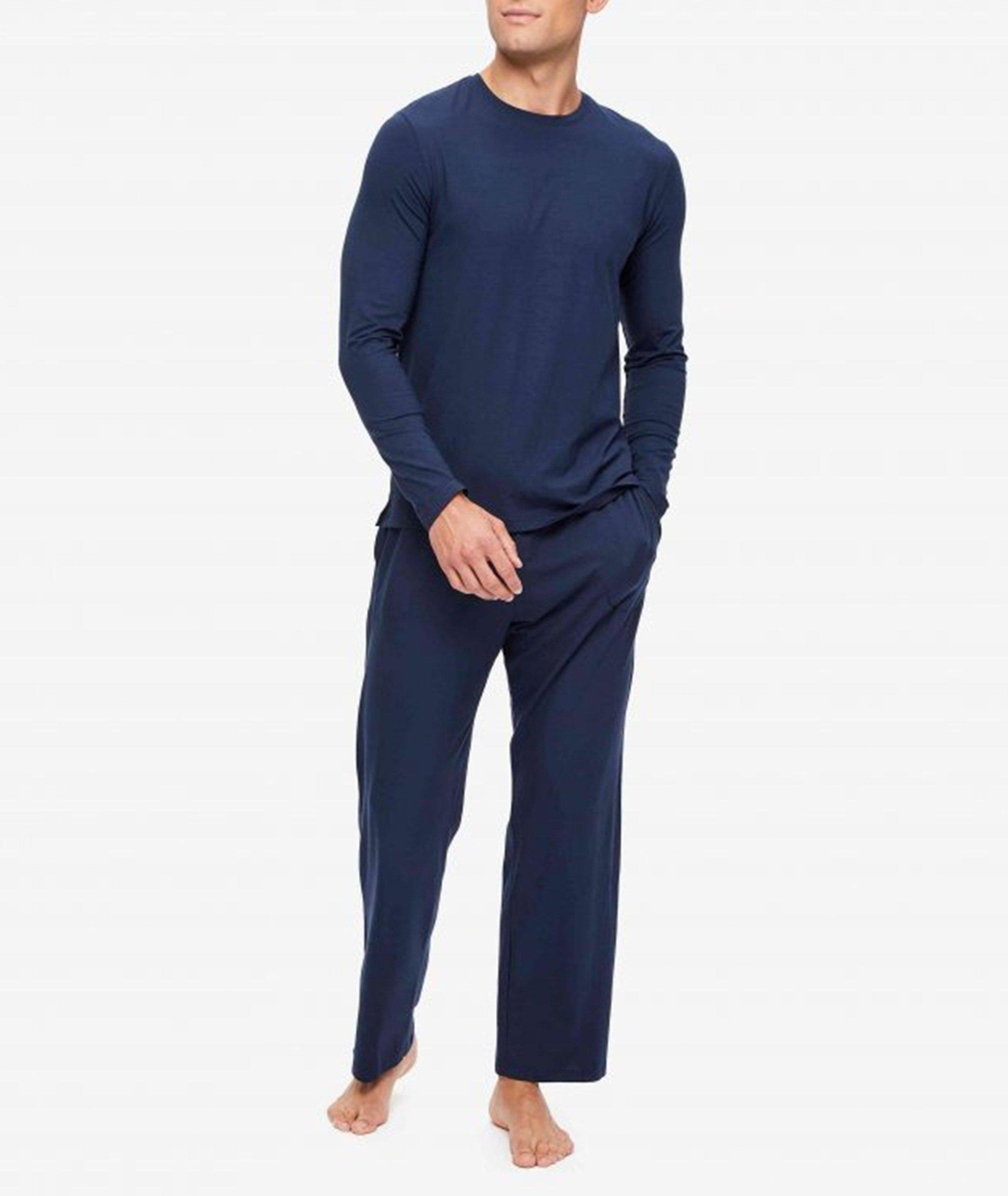 DEREK ROSE Quinn Slim-Fit Tapered Cotton and Modal-Blend Jersey Sweatpants  for Men