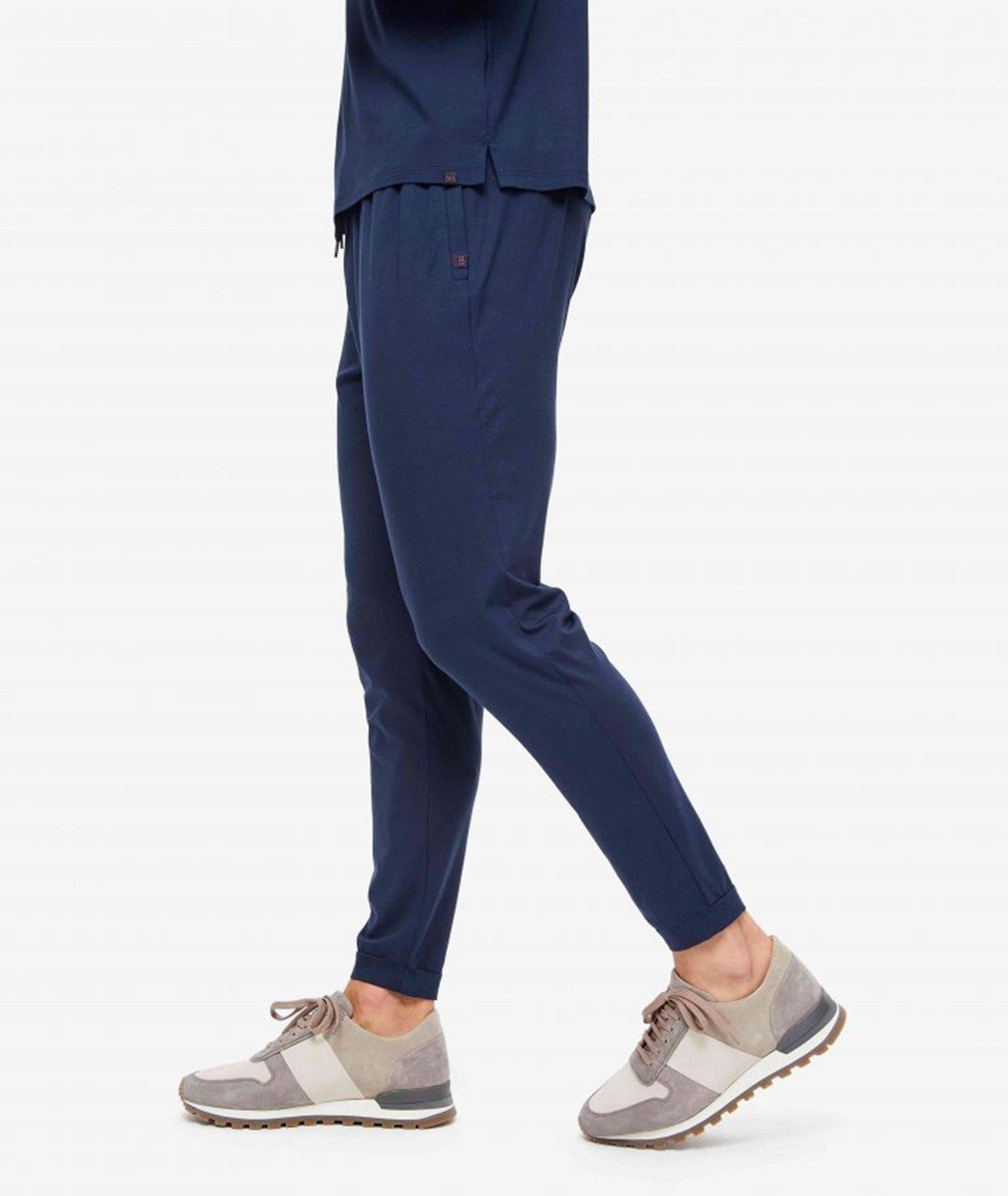 Pantalon sport Basel en micromodal extensible image 3