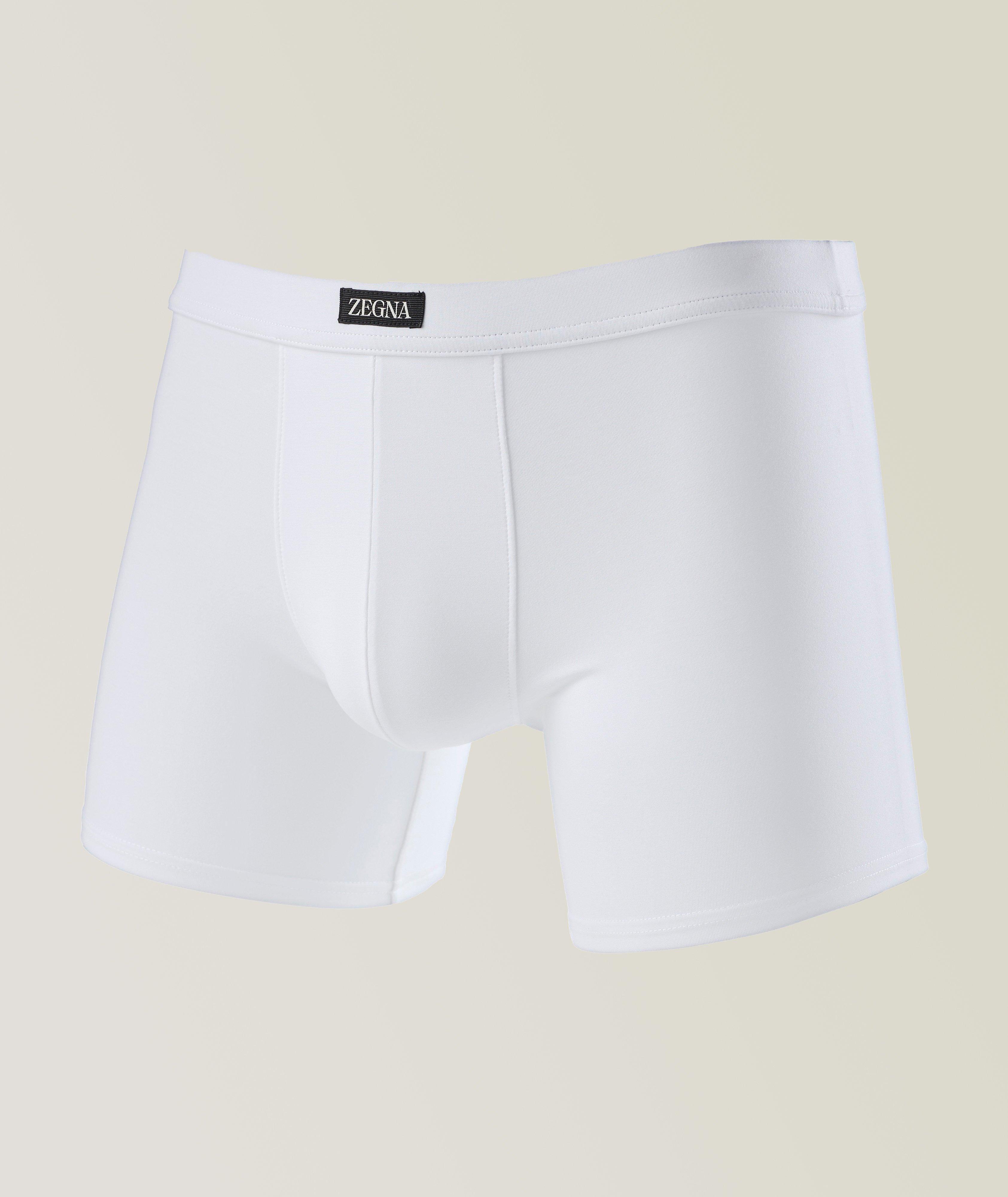 Ermenegildo Zegna Grey Micromodal Trunk Boxers Ermenegildo Zegna