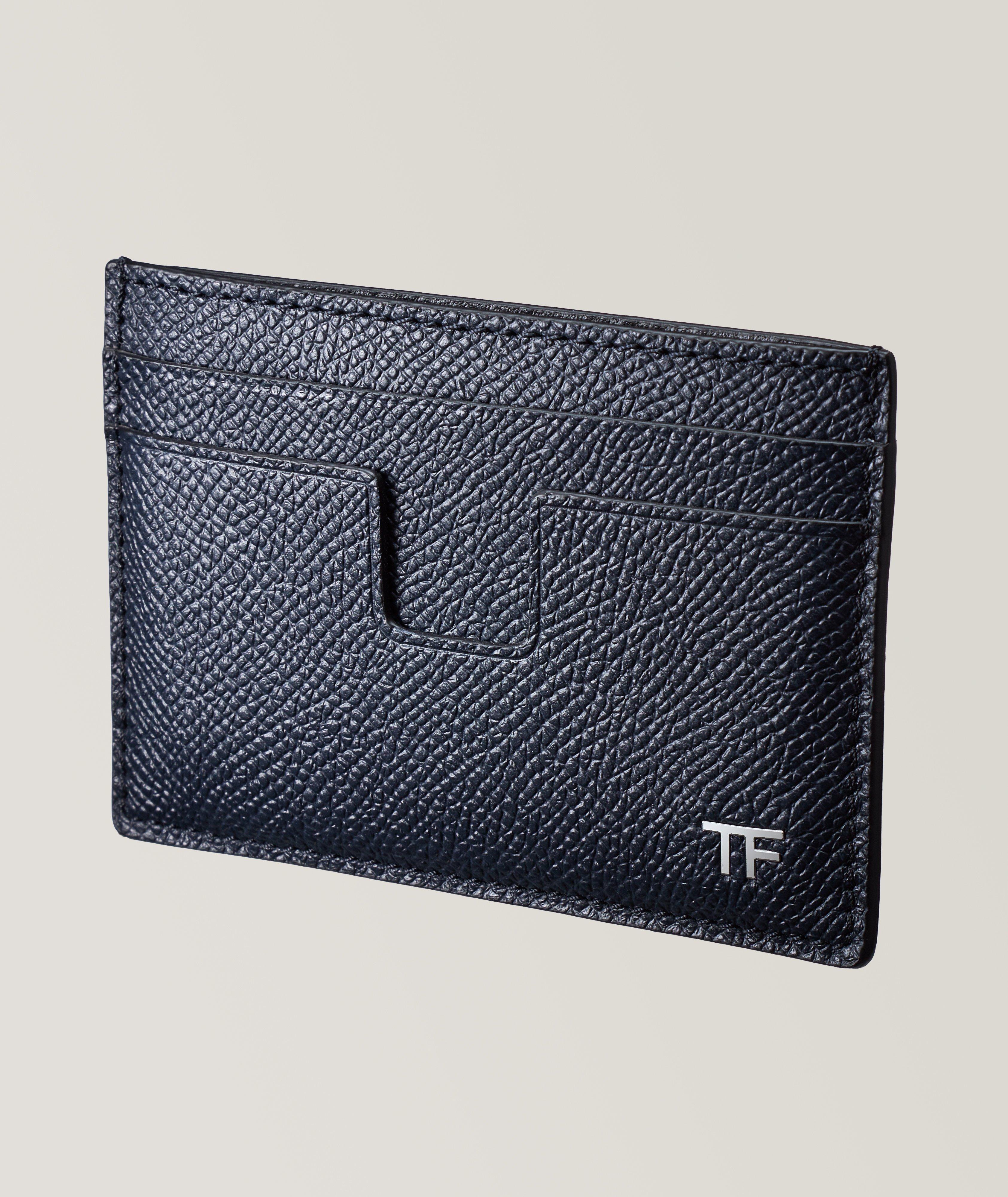 Porte-cartes Tom Ford En Cuir Marron - Neuf Sans étiquettes, Origine Italie