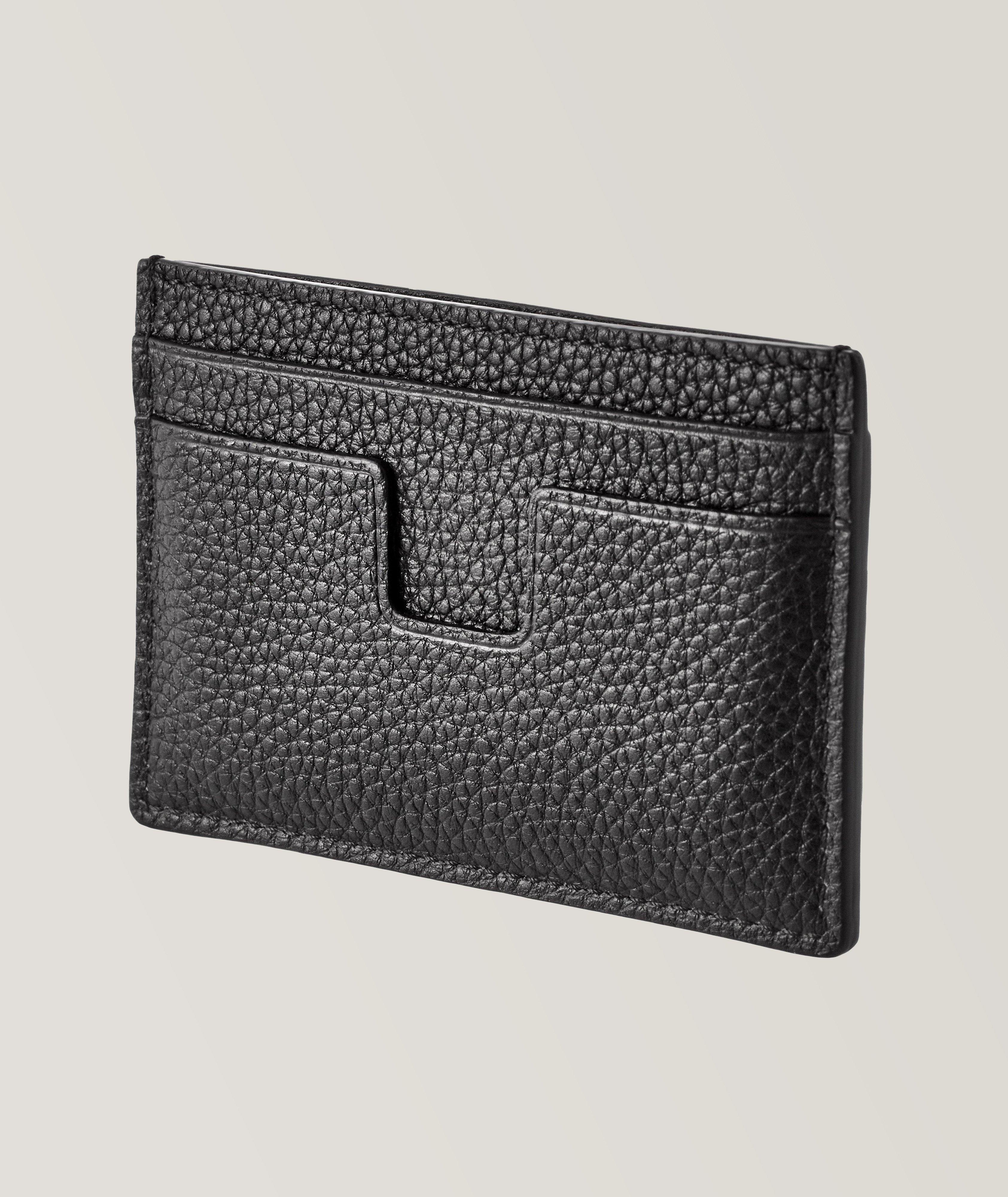 Lightweight leather card holder - Vaja