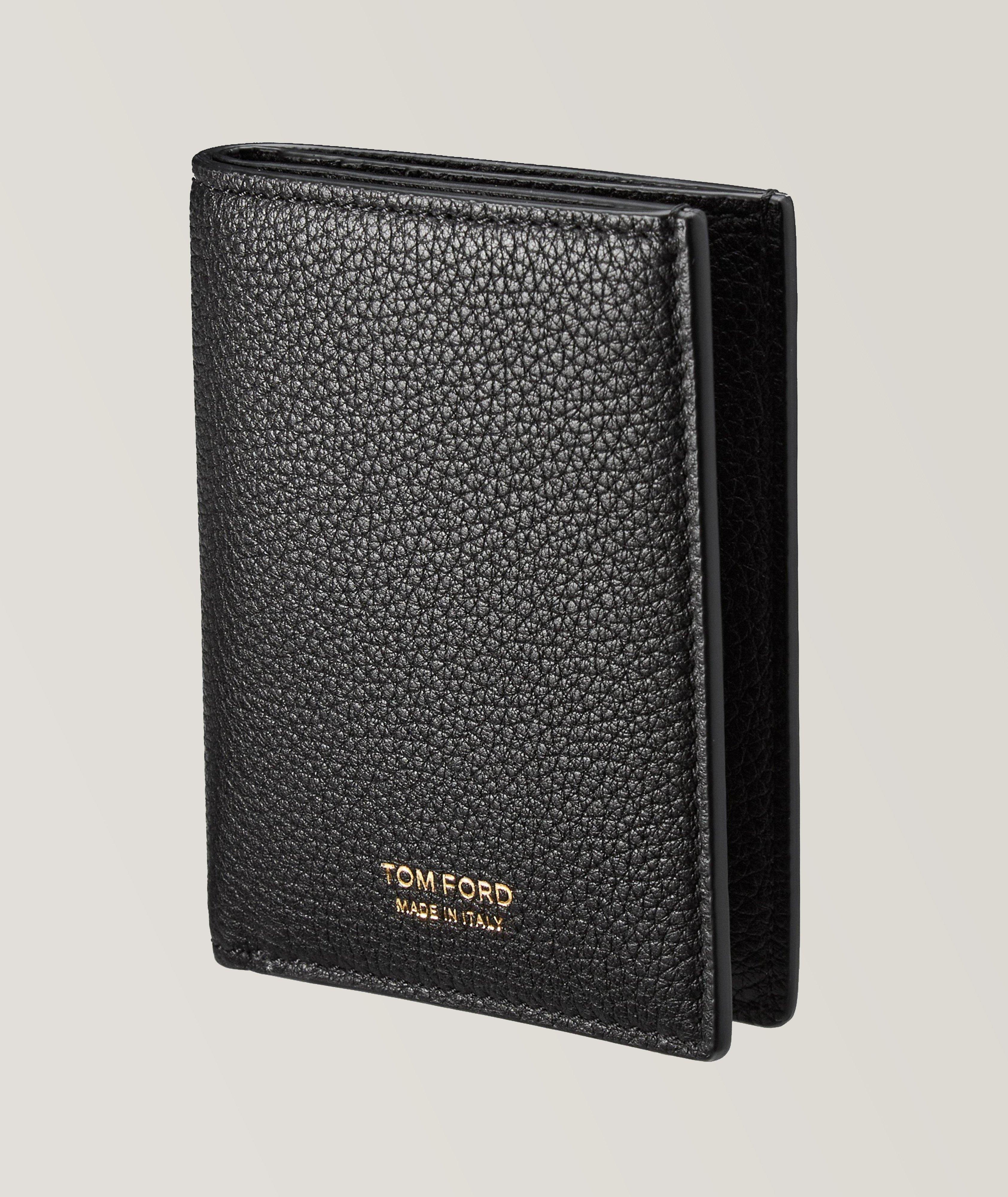 TOM FORD Full-Grain Leather Cardholder for Men