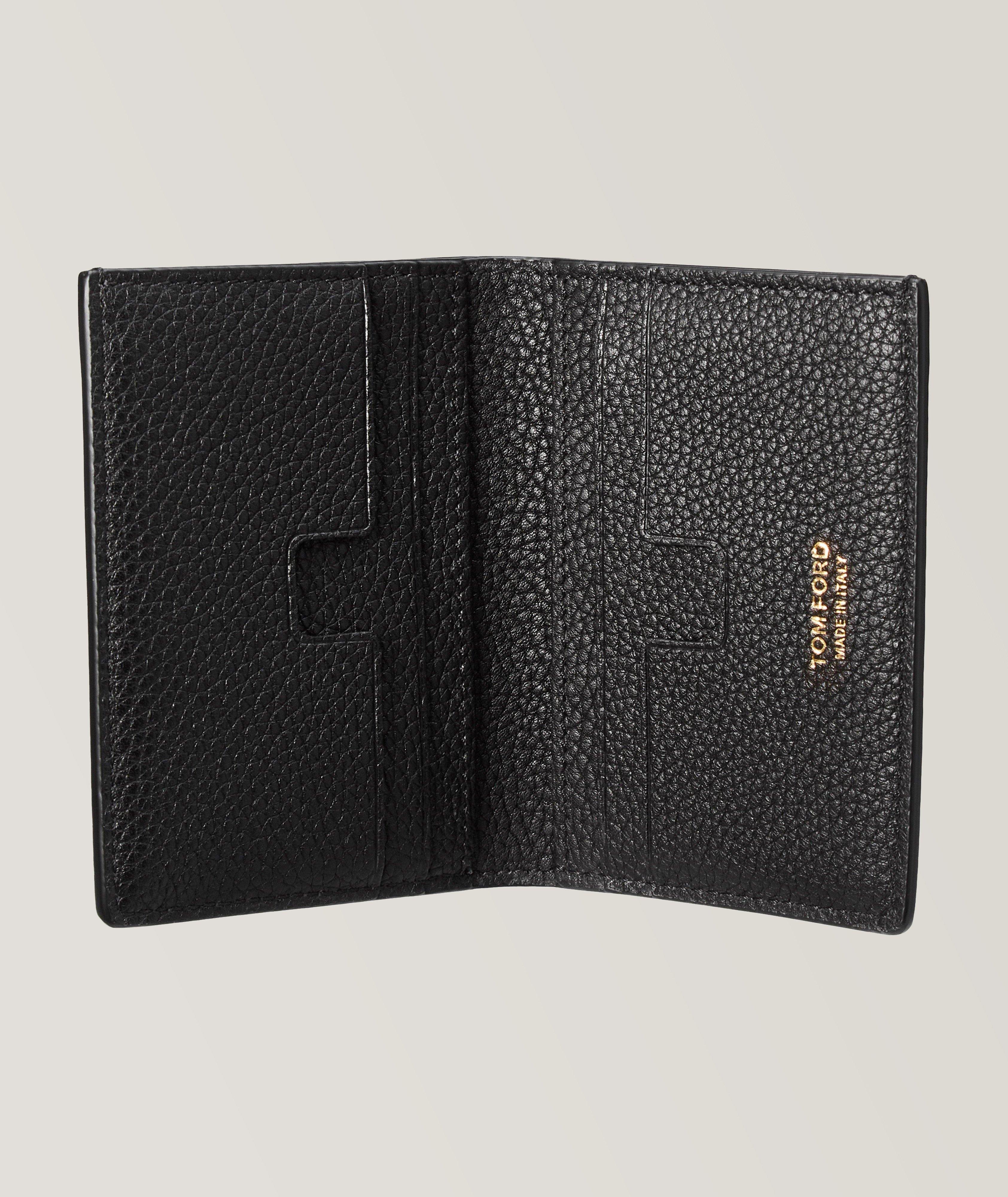 TOM FORD Full-Grain Leather Cardholder for Men