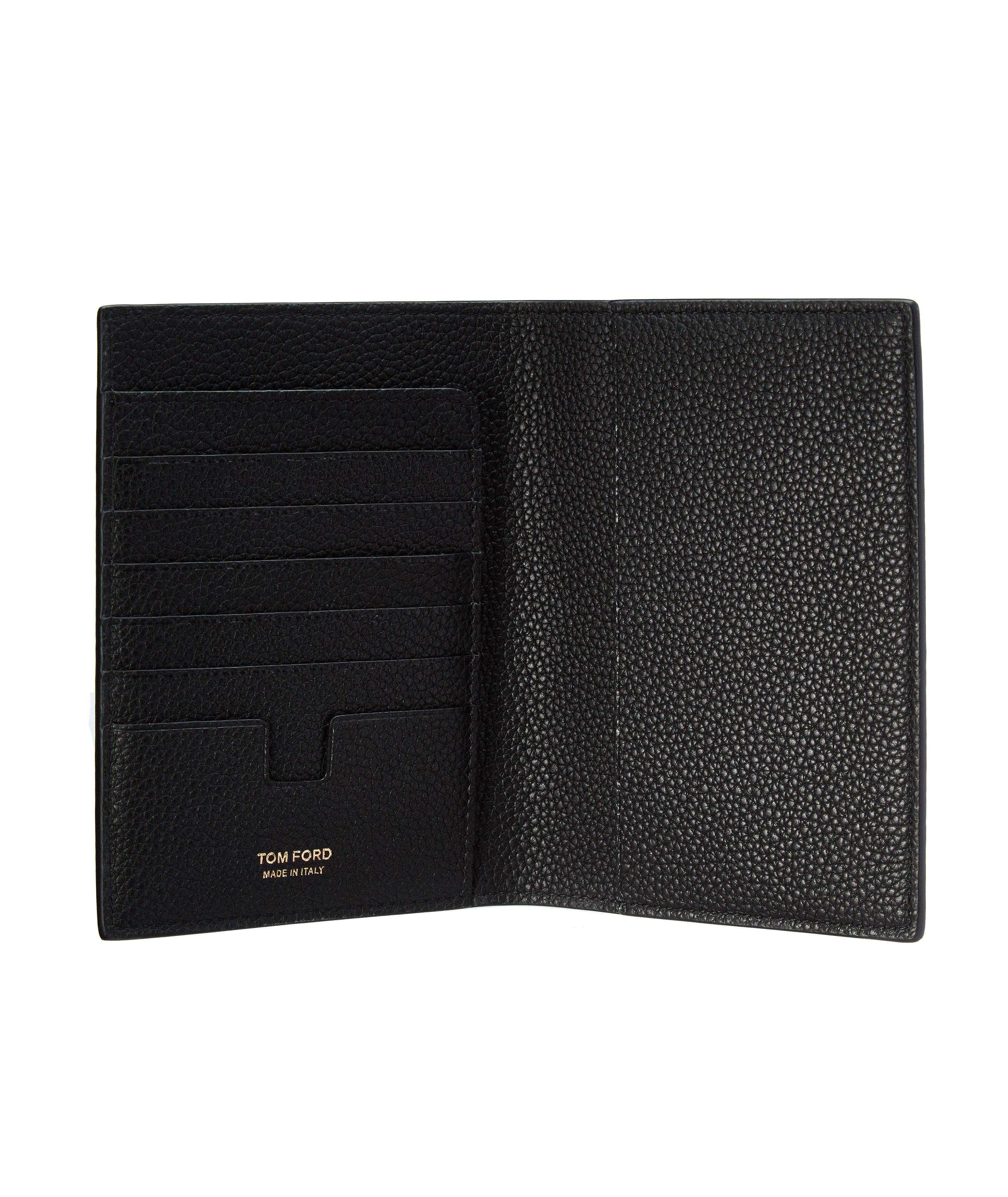 Grain Leather Passport Holder image 0