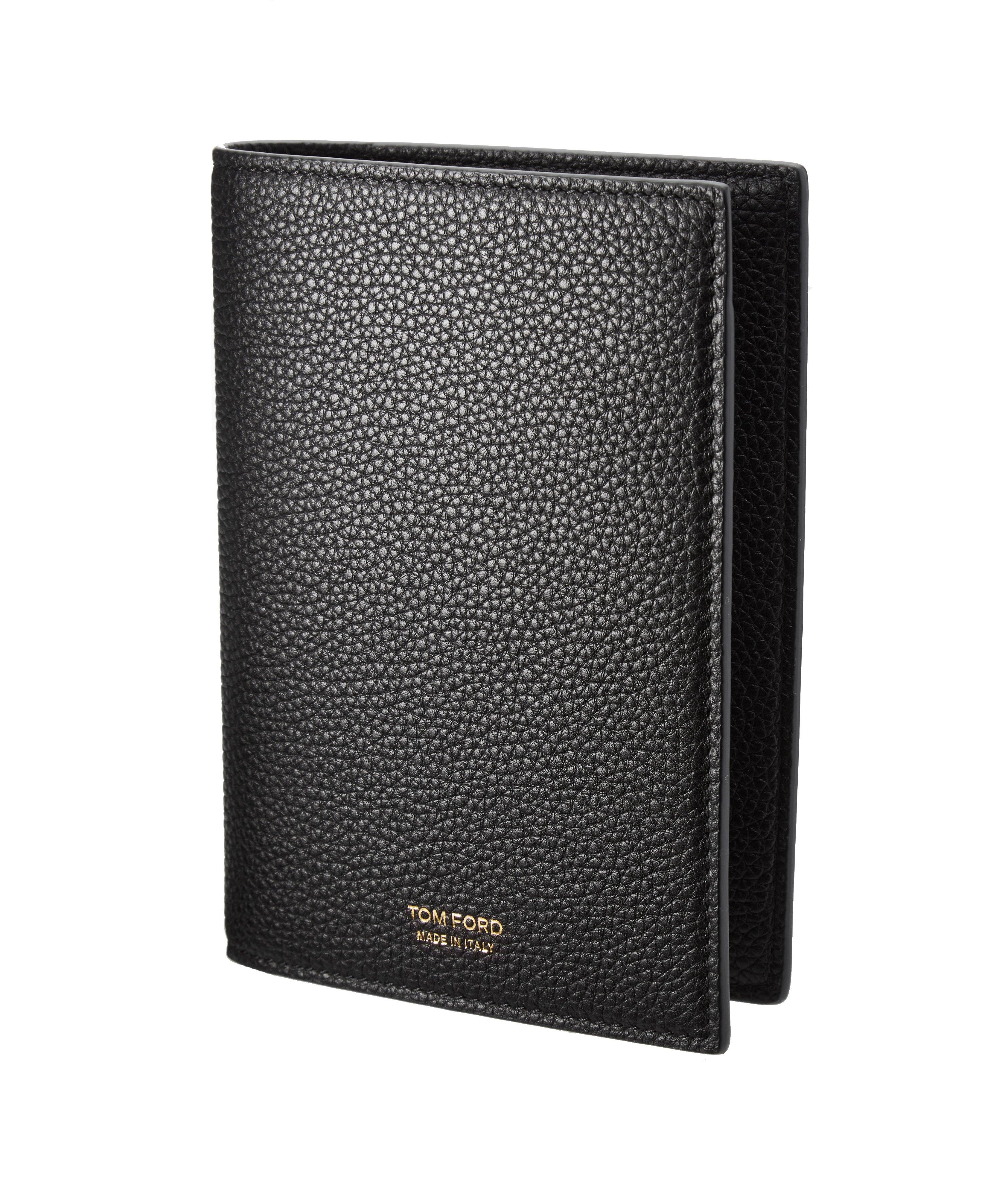 Grain Leather Passport Holder image 1