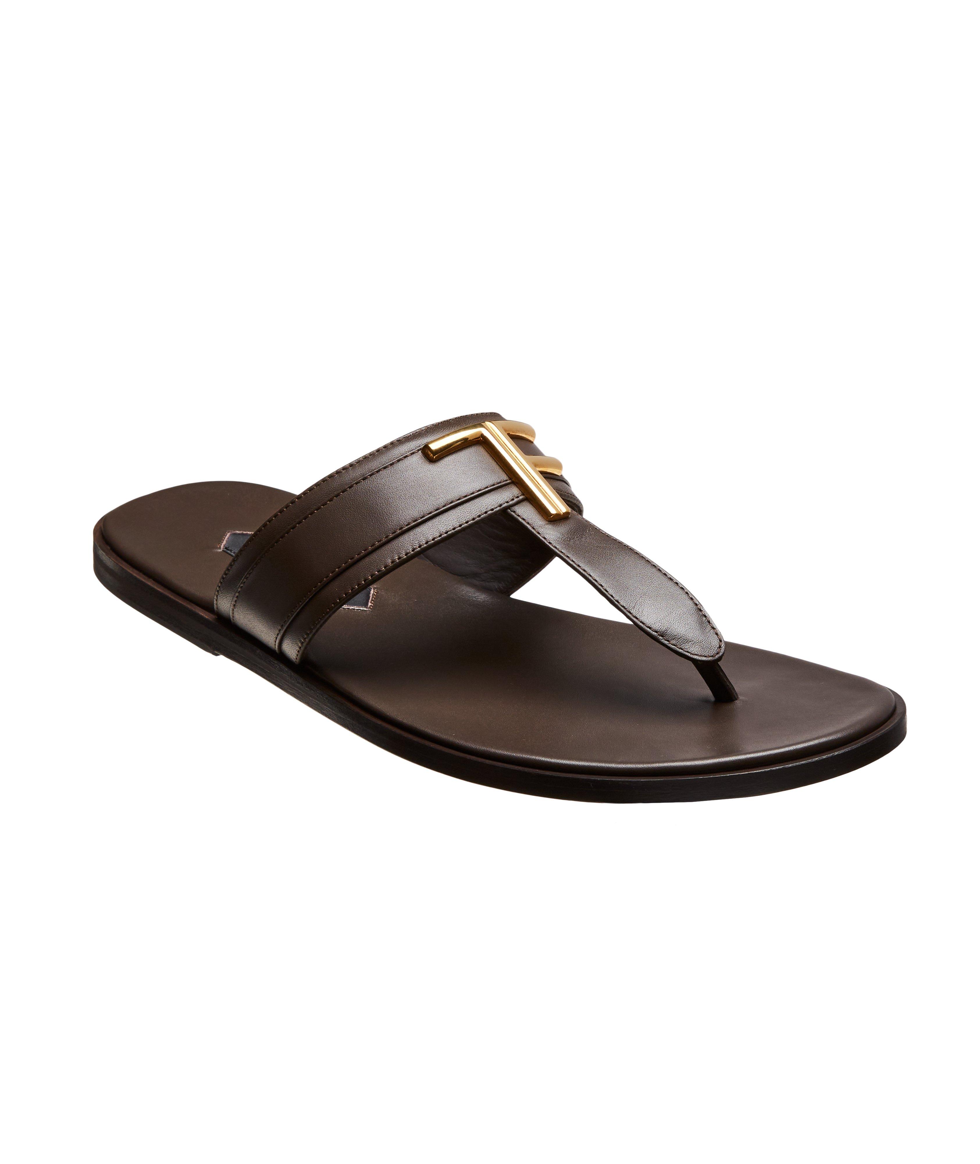TOM FORD Leather Brighton Sandal