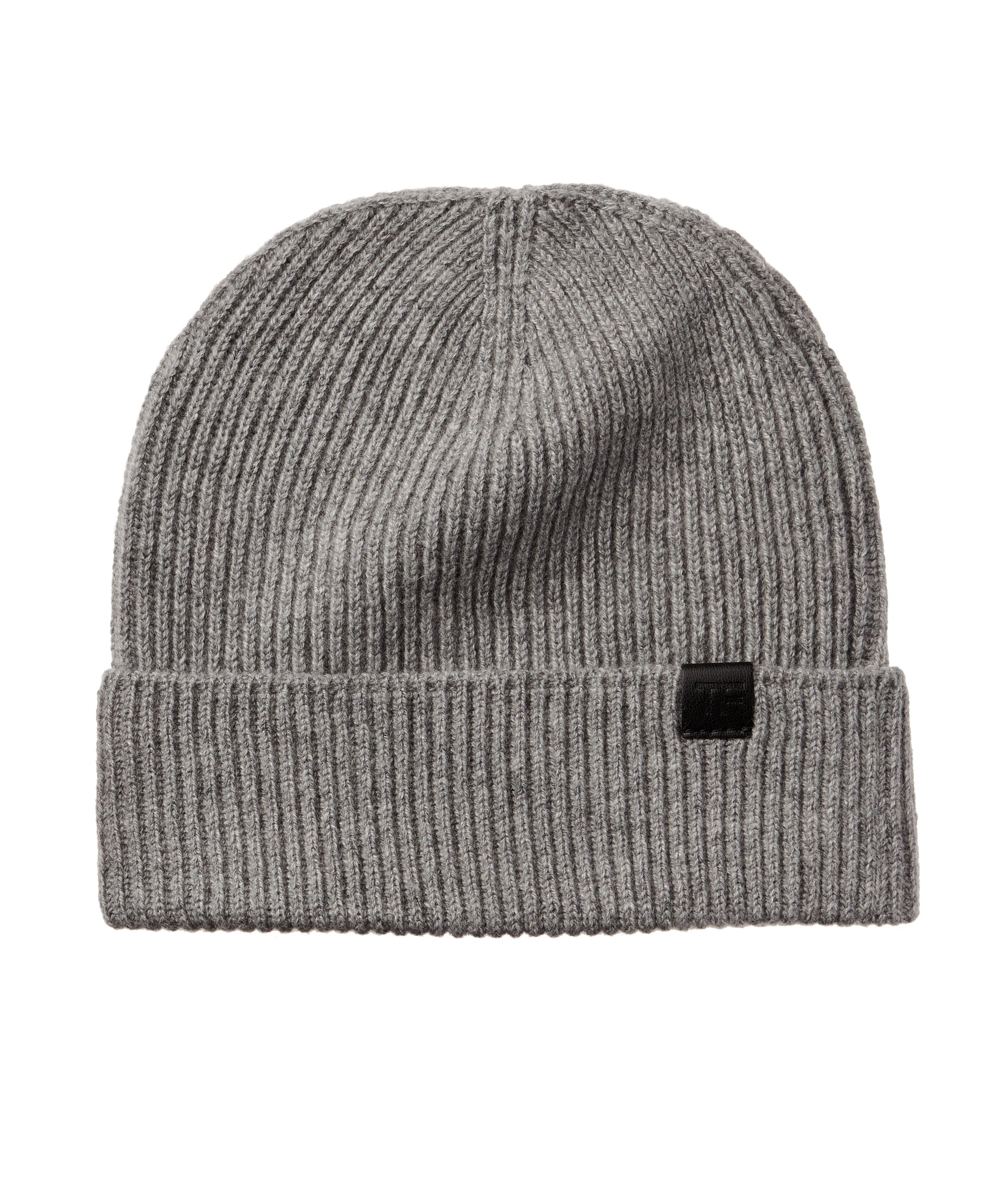 TOM FORD Logo Patch Knit Cashmere Toque | Hats | Harry Rosen