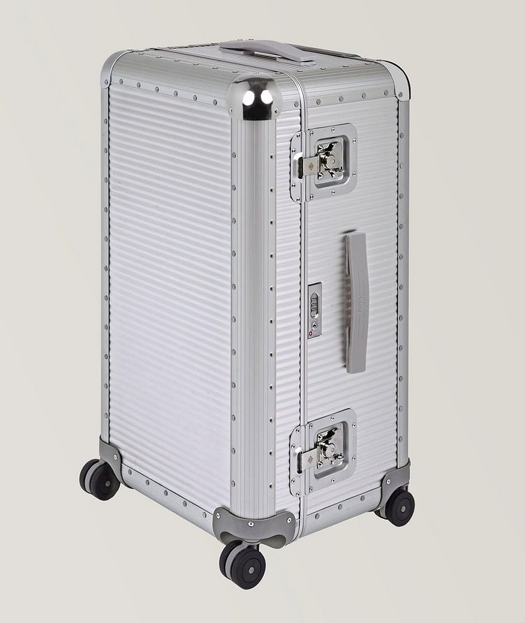 Bank S Trunk On Wheels Aluminium Luggage image 1