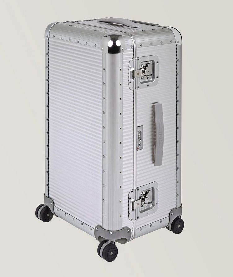 Bank S Trunk On Wheels Aluminium Luggage image 0