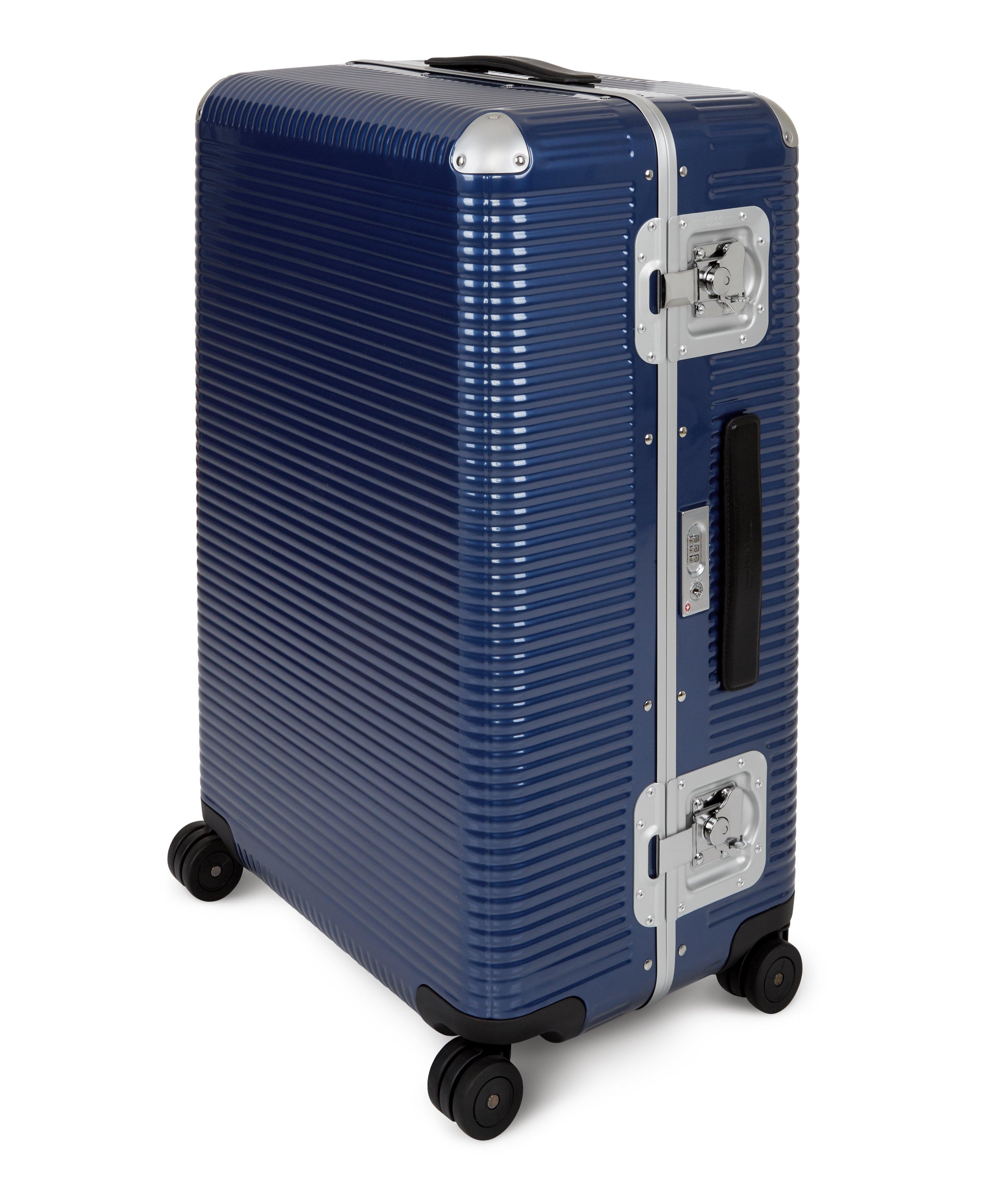 Bank Light Trunk On Wheels Polycarbonate Luggage image 0