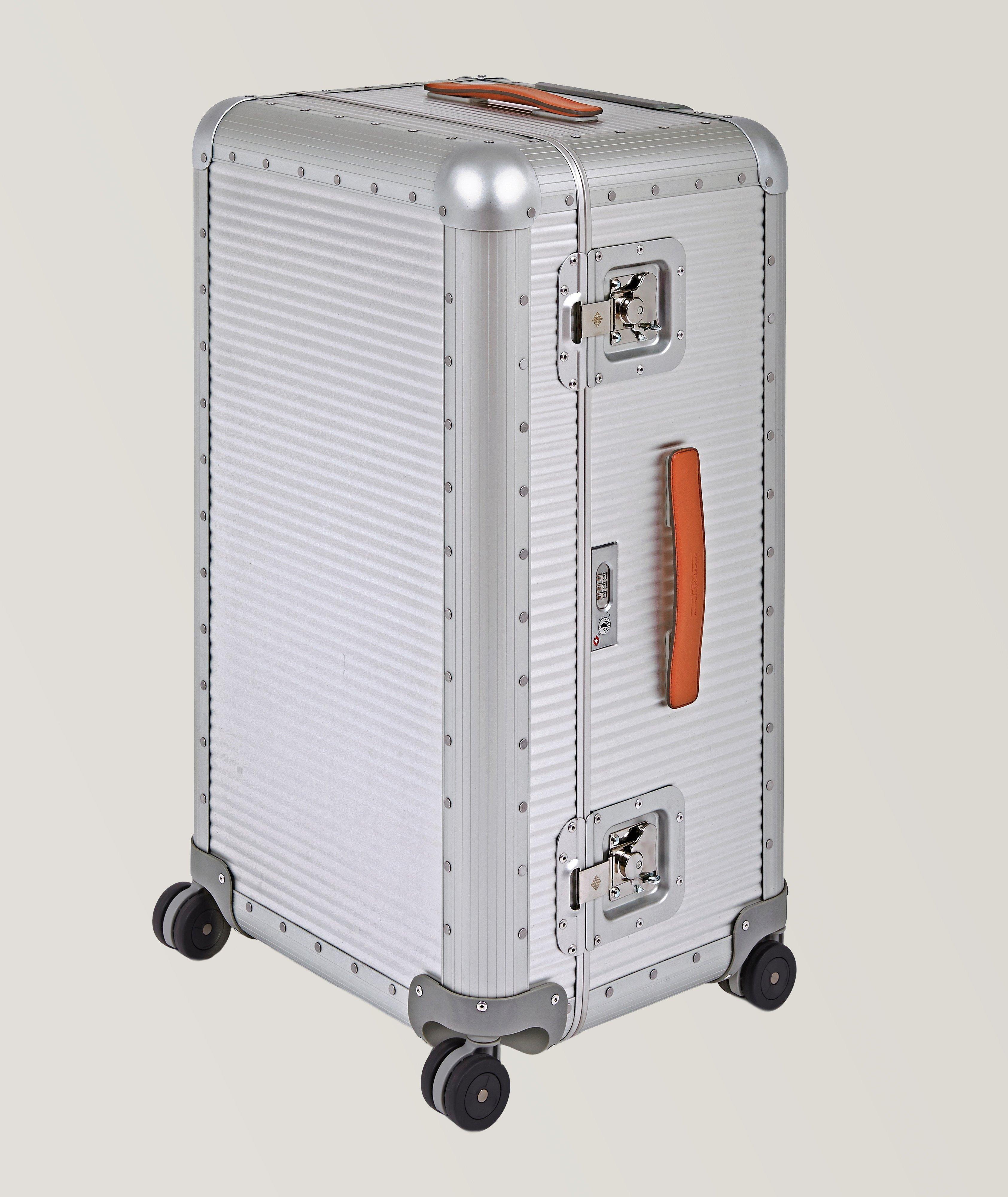 Bank Trunk On Wheels Aluminium Luggage image 0