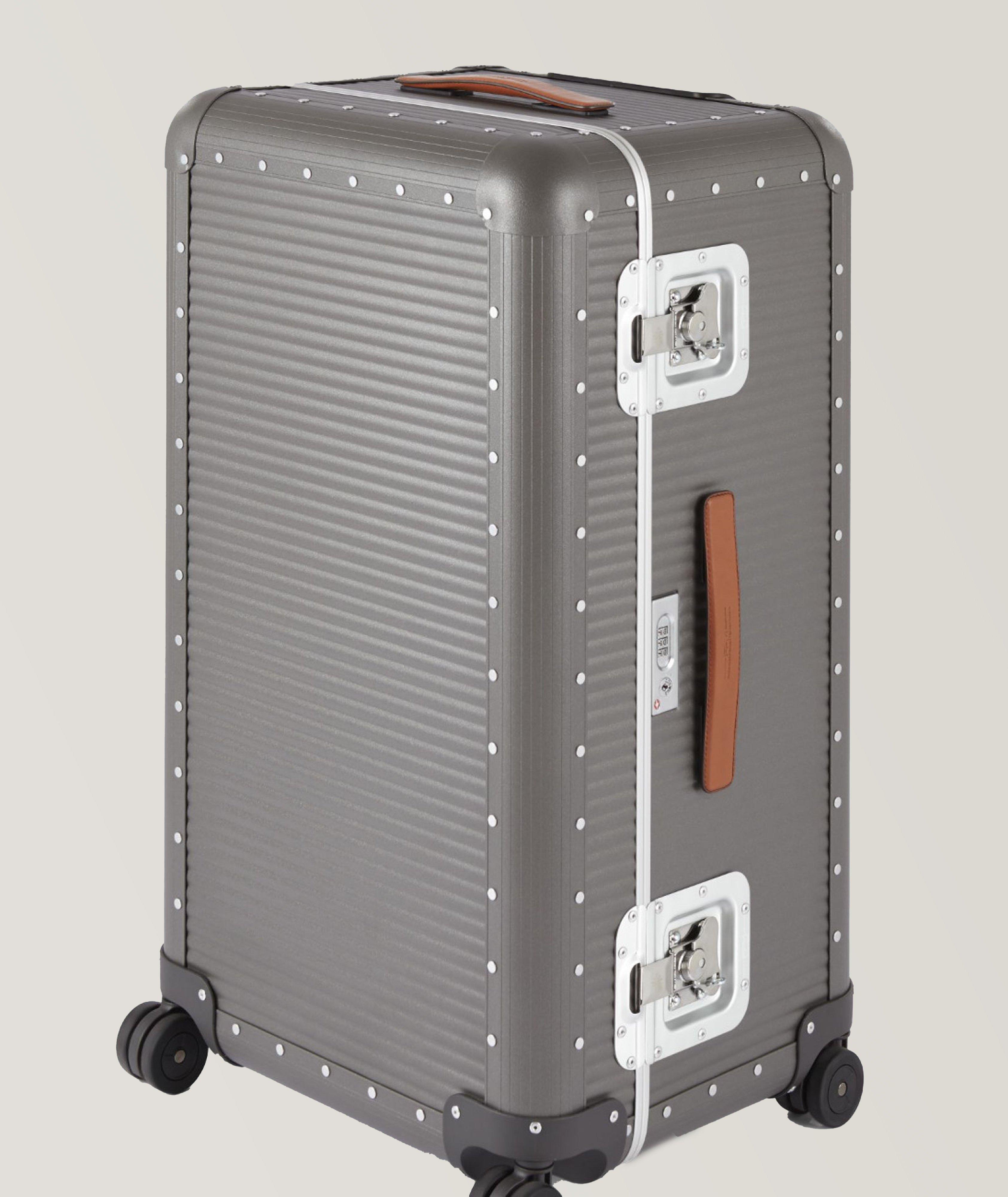 Bank Trunk On Wheels Aluminium Luggage image 0