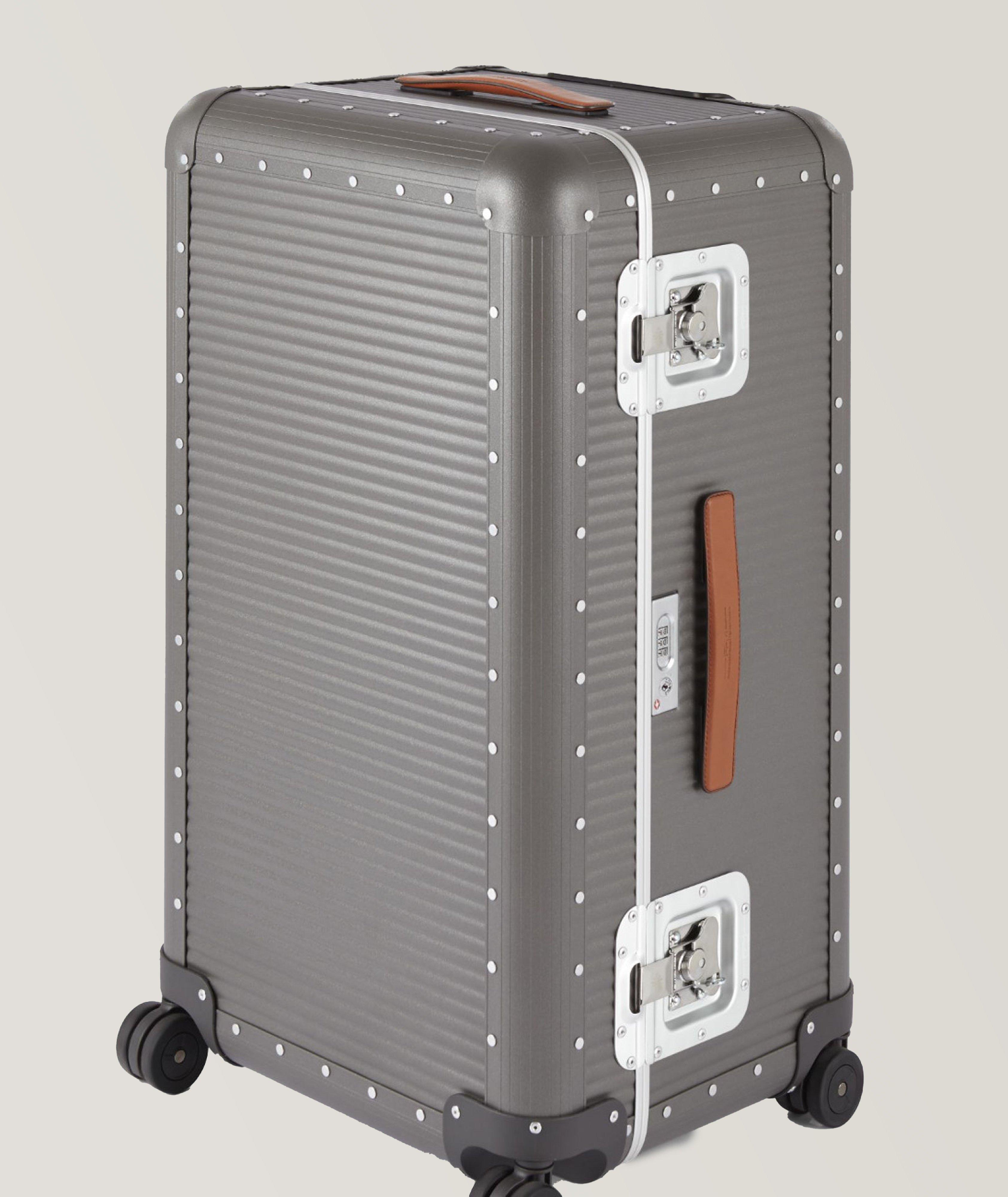 Bank Trunk On Wheels Aluminium Luggage image 1