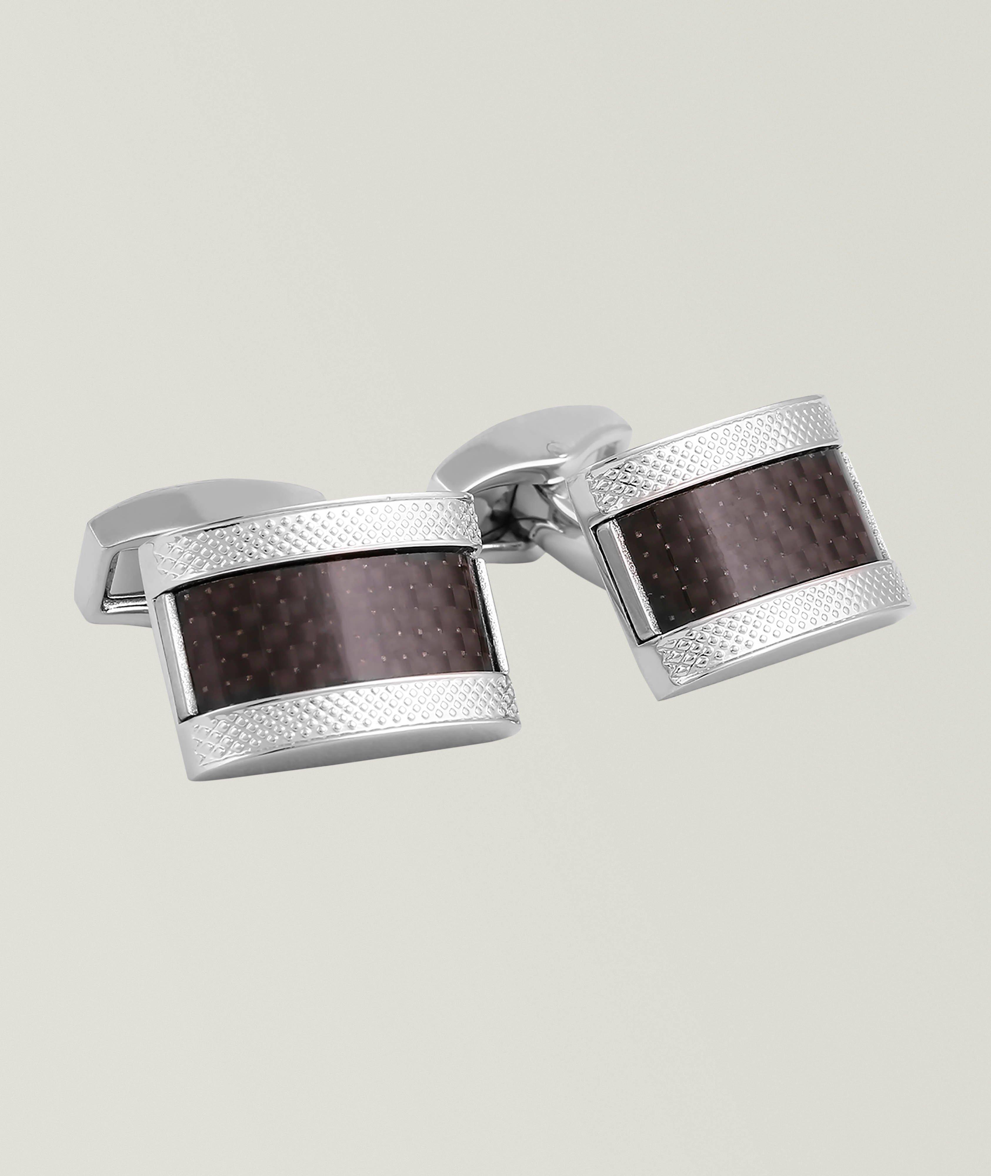 Retangular D-Shape Cufflinks image 0