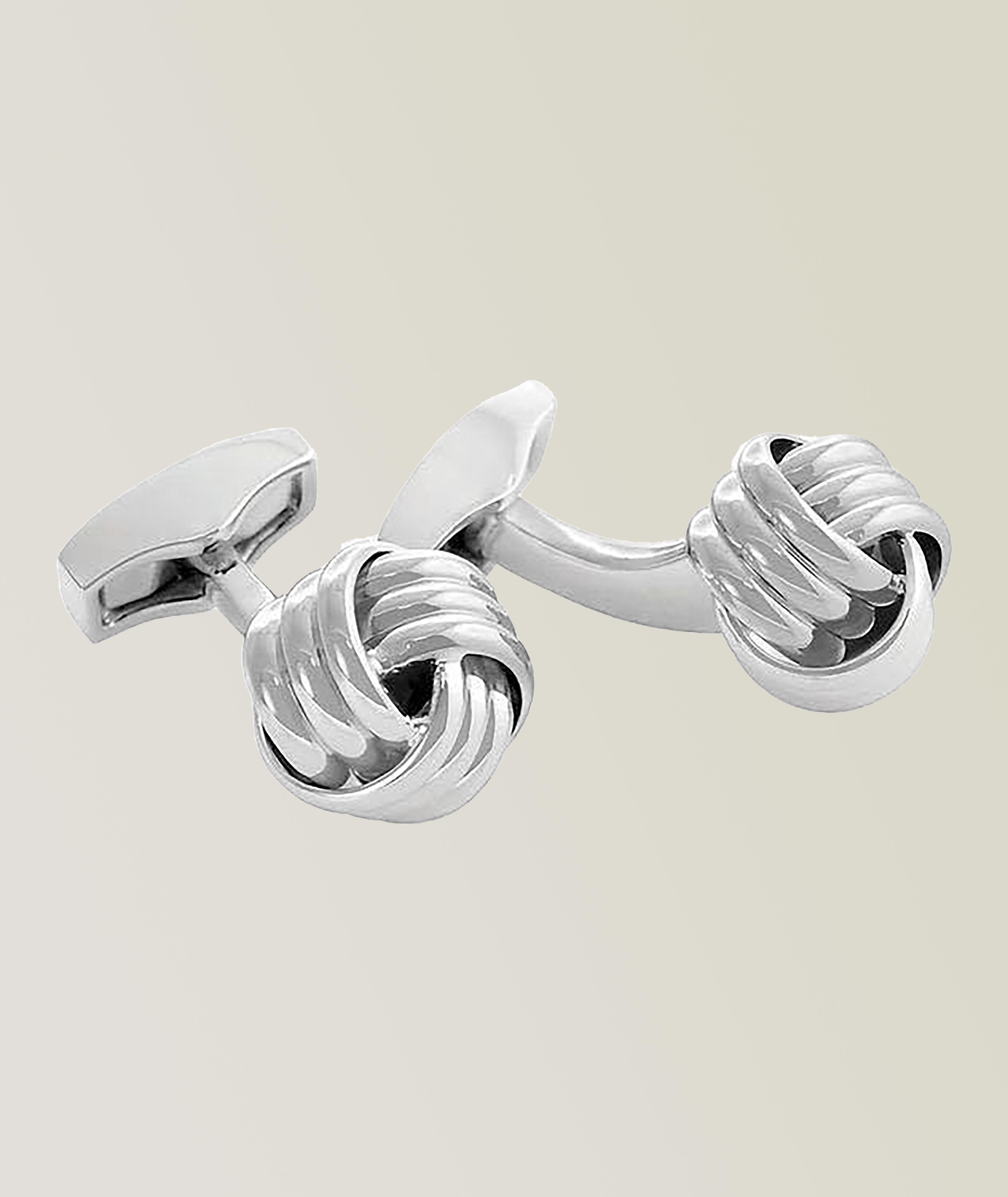 Braided Ropes Knot Cufflinks image 0