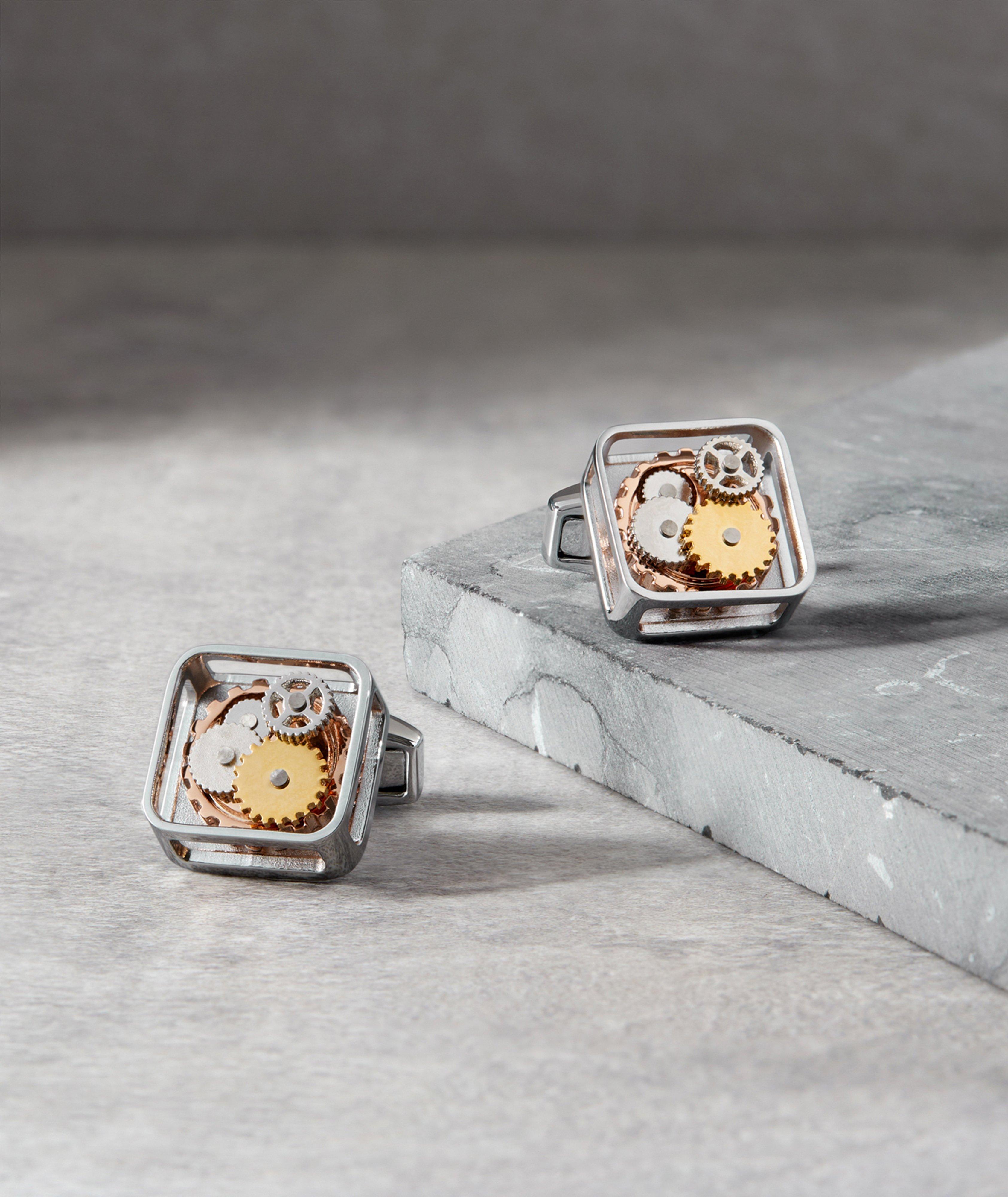 Square Gears Cufflinks  image 3