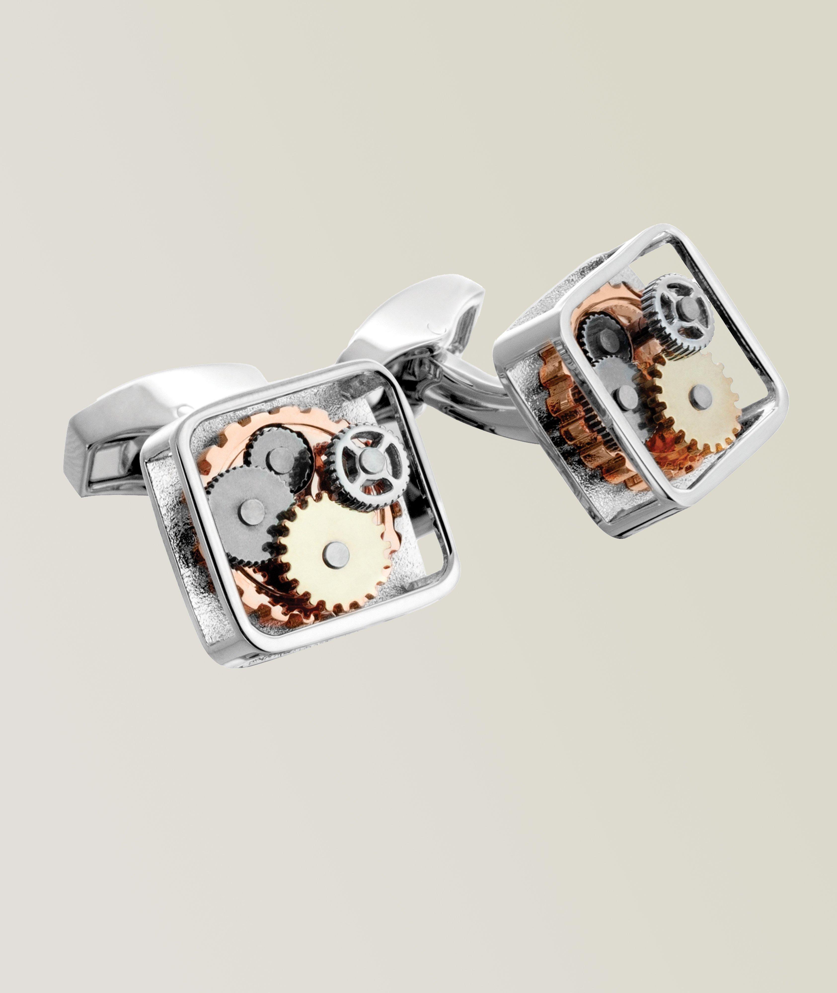 Square Gears Cufflinks  image 0