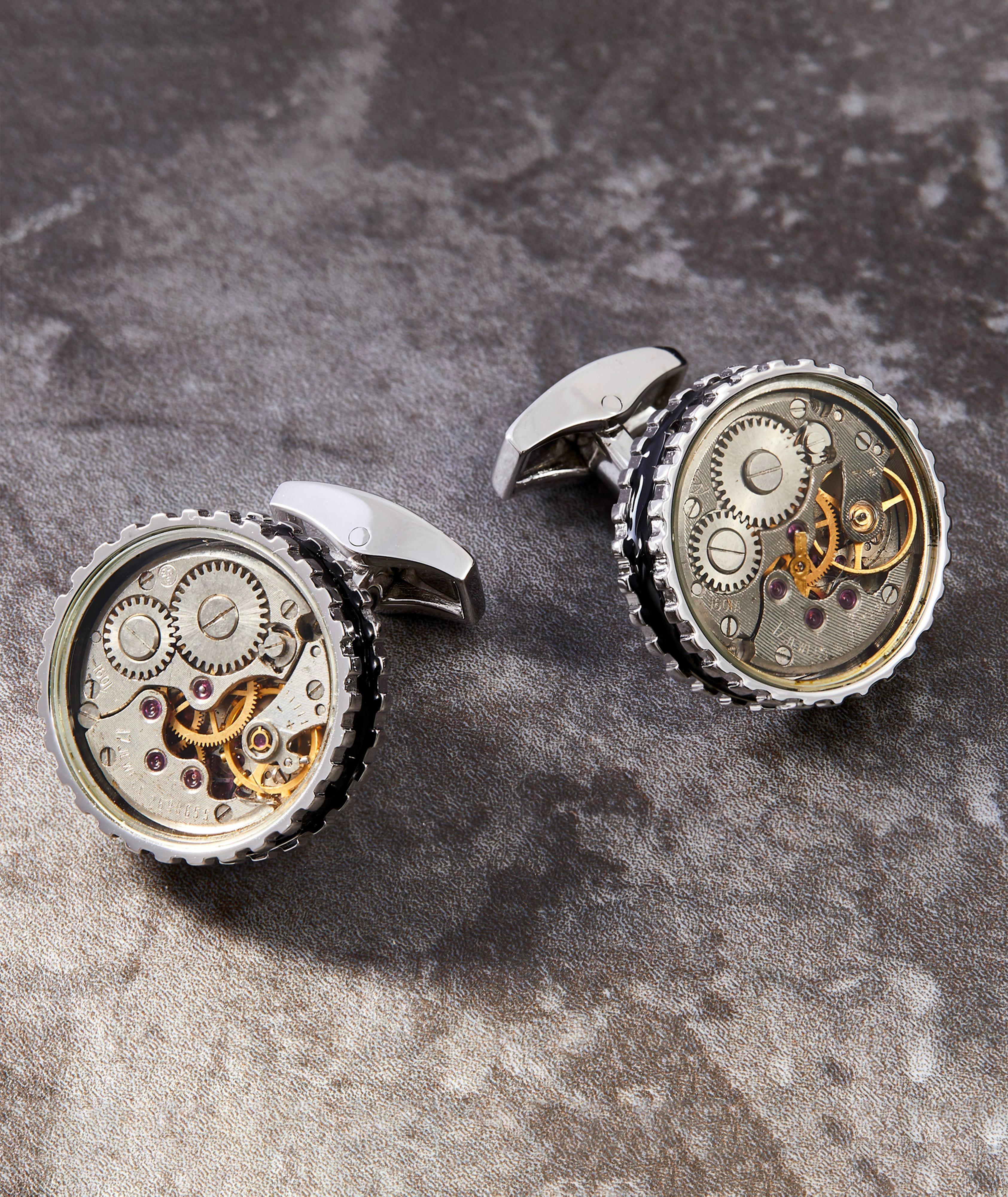 Rounded Gear Cufflinks  image 3